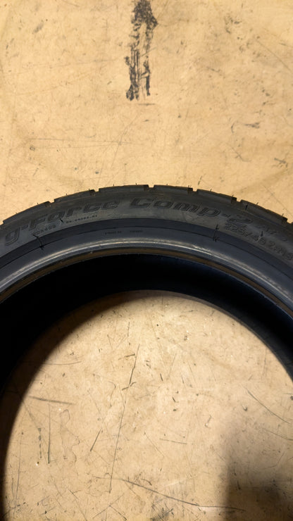 NOS BFGOODRICH GFORCE COMP 2 A/S BSW P 225 75 18 95W XL ALL SEASON TIRE 60923
