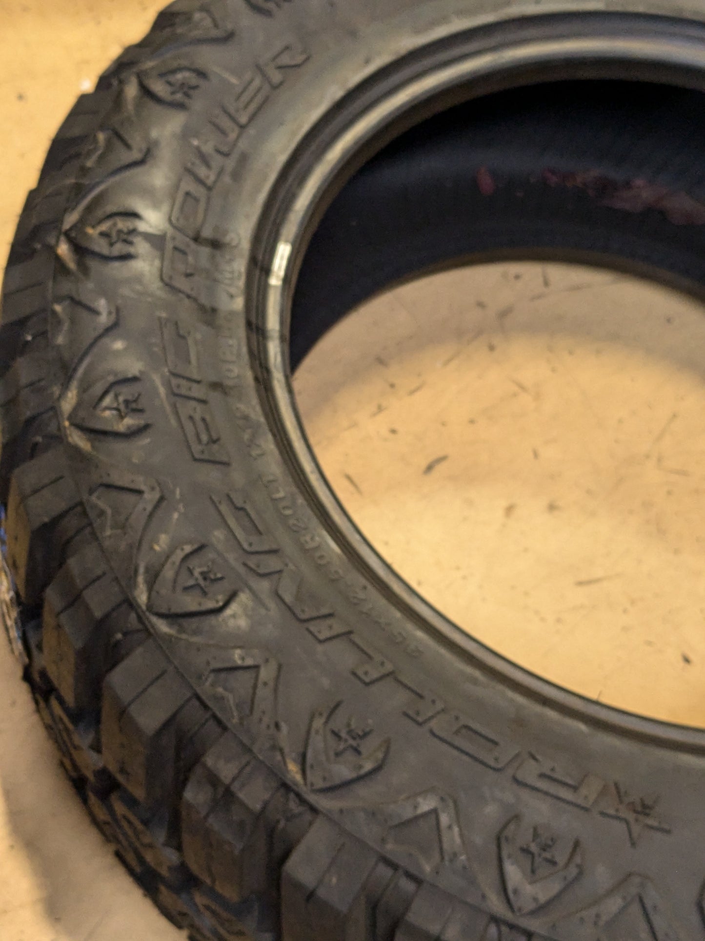 RBP REPULSOR M/T RX LT 35 12.5 20 121Q LRE 10 PLY MUD TERRAIN TIRE RBPST20125020