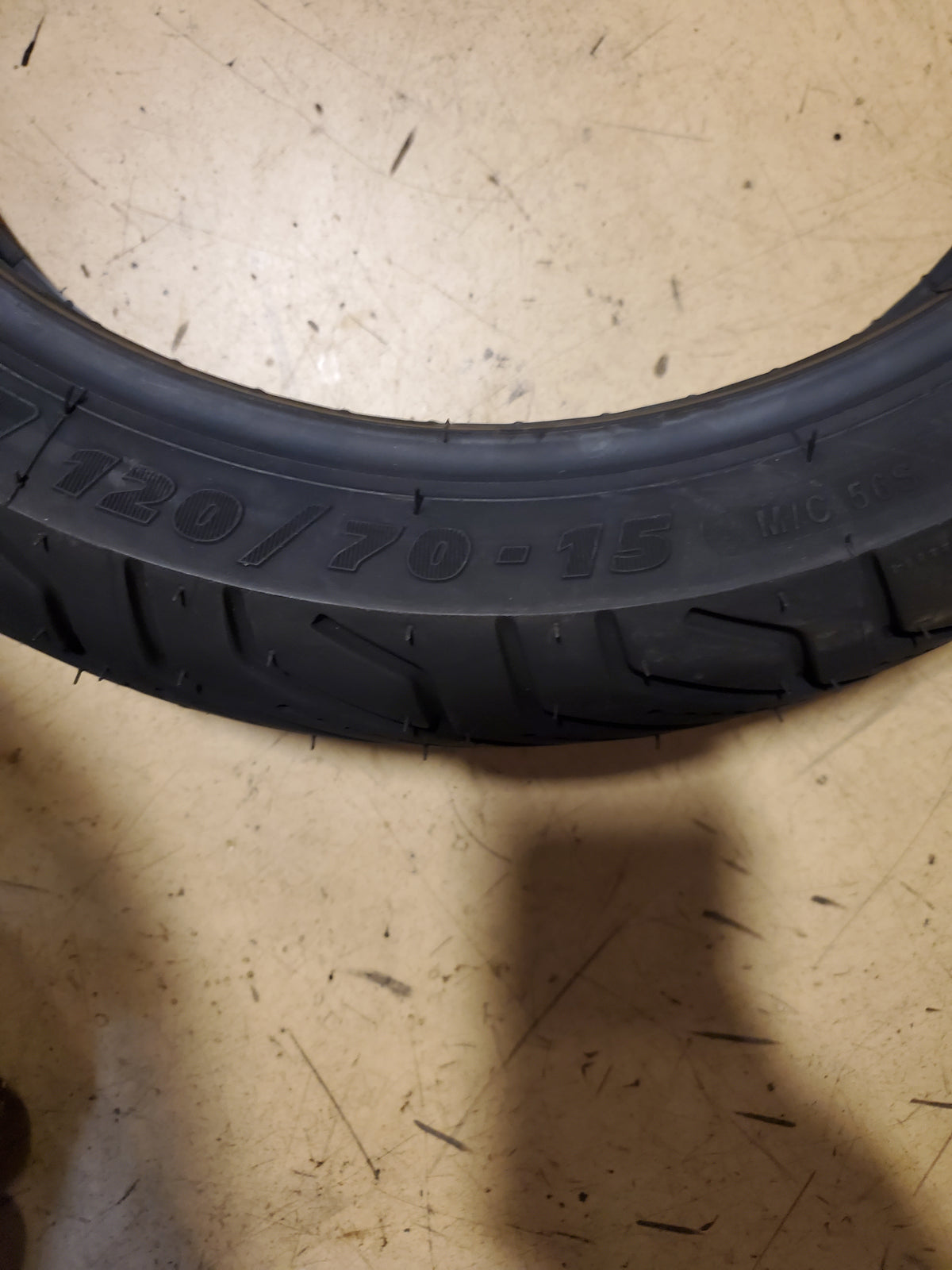 MICHELIN CITY GRIP 2 BSW 120 70 15 56S FRONT MOTORCYCLE TIRE 38772
