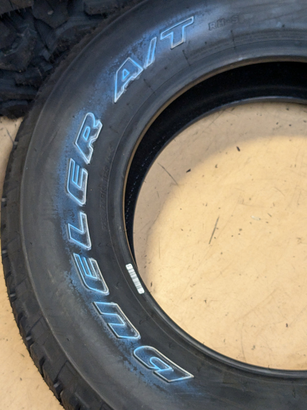 (KSL ONLY) 4 BRIDGESTONE DUELER A/T RHS OWL P 255 70 18 112S SL ALL TERRAIN TRUCK TIRE 057945