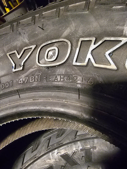 2 NOS YOKOHAMA GEOLANDAR AT-S P 235 75 15 108S SL ALL TERRAIN TIRES  110101235