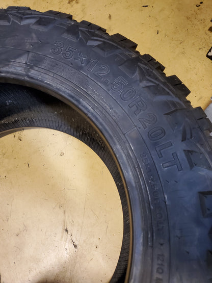 RED DIRT ROAD RD-6 MT BSW LT 35 12.5 20 121Q 10PLY MUD TIRE T3512520RDRMT
