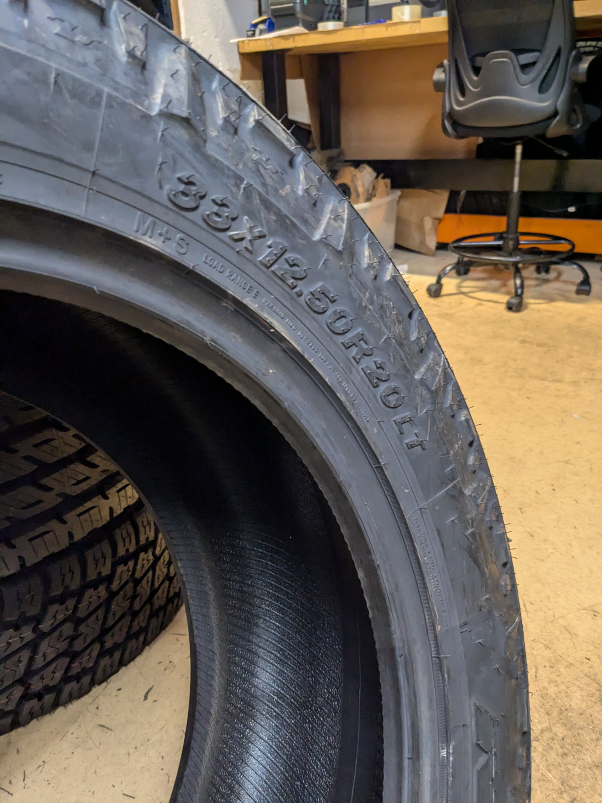NITTO TRAIL GRAPPLER M/T BSW LT 33 12.5 20 114Q 10PLY MUD TERRAIN TIRE 205590