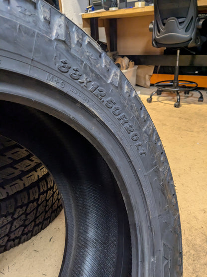 NITTO TRAIL GRAPPLER M/T BSW LT 33 12.5 20 114Q 10PLY MUD TERRAIN TIRE 205590