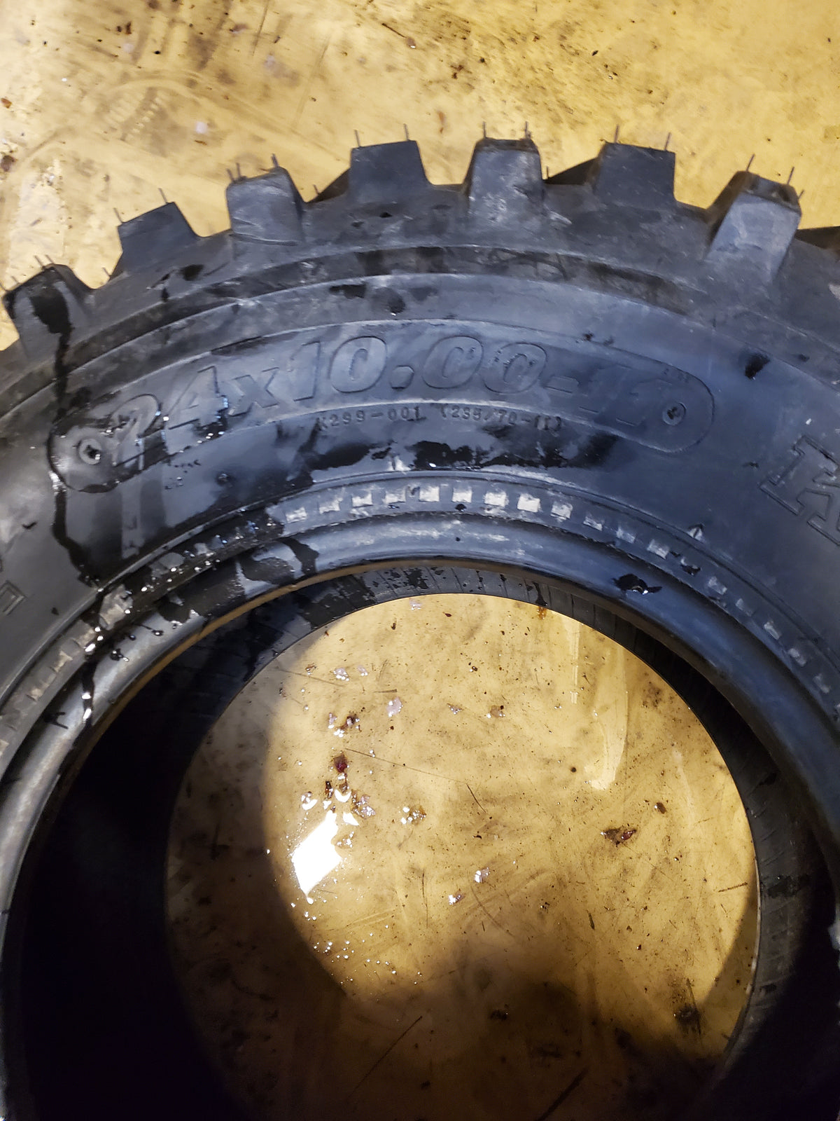 KENDA BEAR CLAW K299 BSW 24 10 11 6PLY ATV/UTV TIRE 82991113