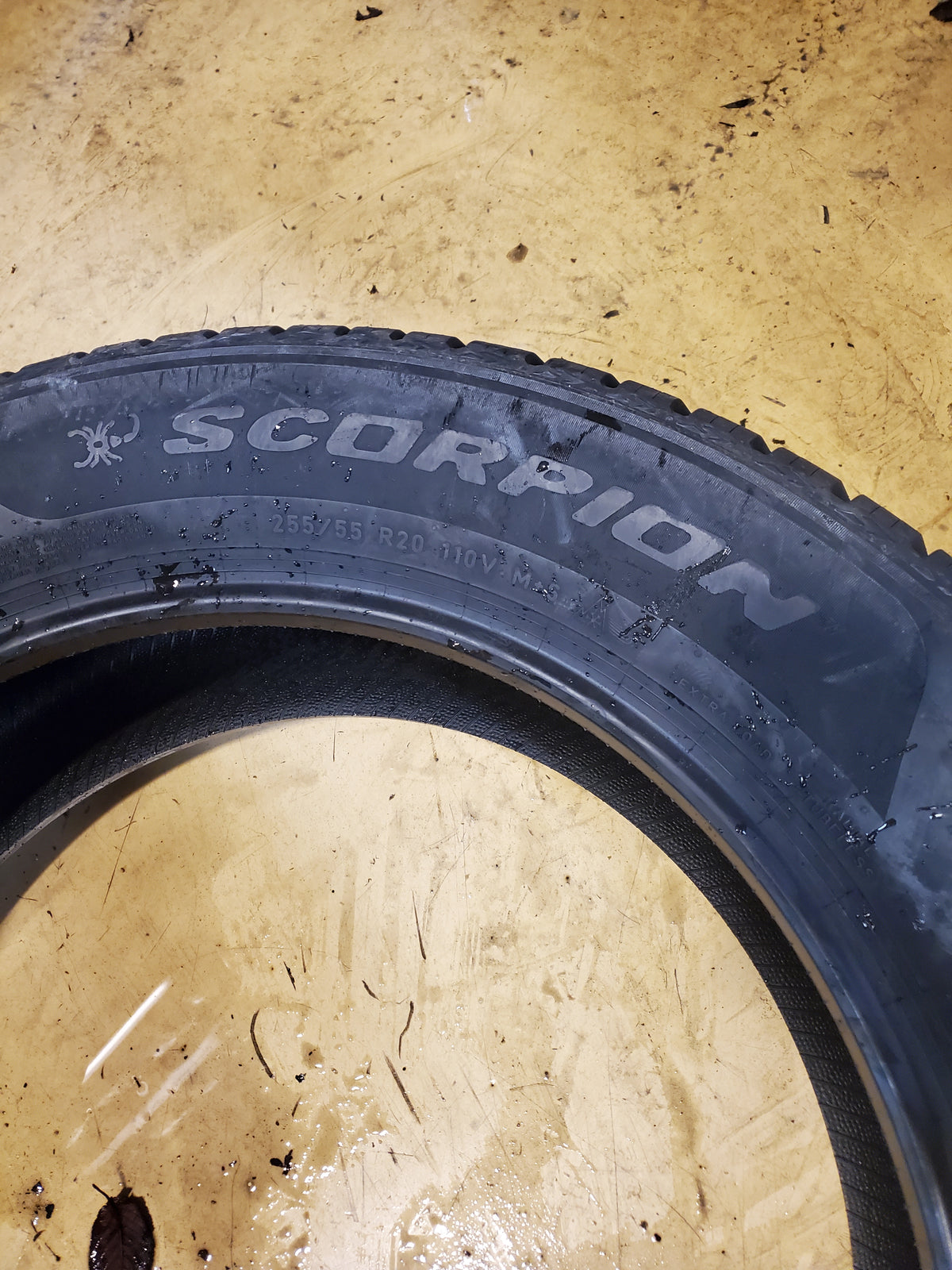 PIRELLI SCORPION WEATHERACTIVE BSW P 255 55 20 110V XL ALL WEATHER TIRE 4166100