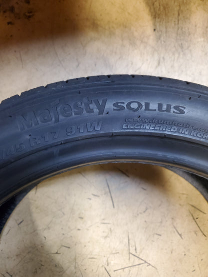 KUMHO MAJESTY SOLUS KU50 BSW P 225 45 17 91W ALL SEASON TIRE 2253352