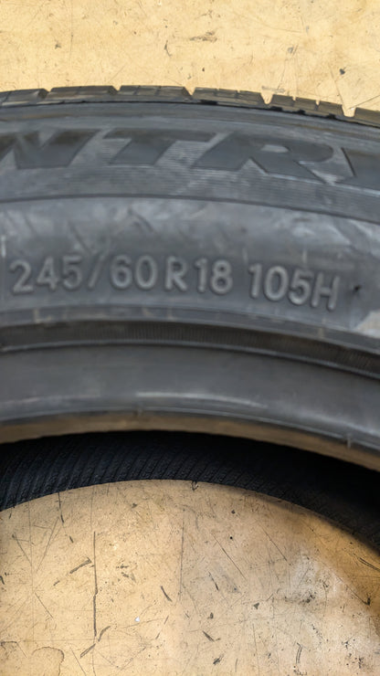 NOS TOYO OPEN COUNTRY QT BSW P 245 60 18 105H ALL SEASON TIRE 318180