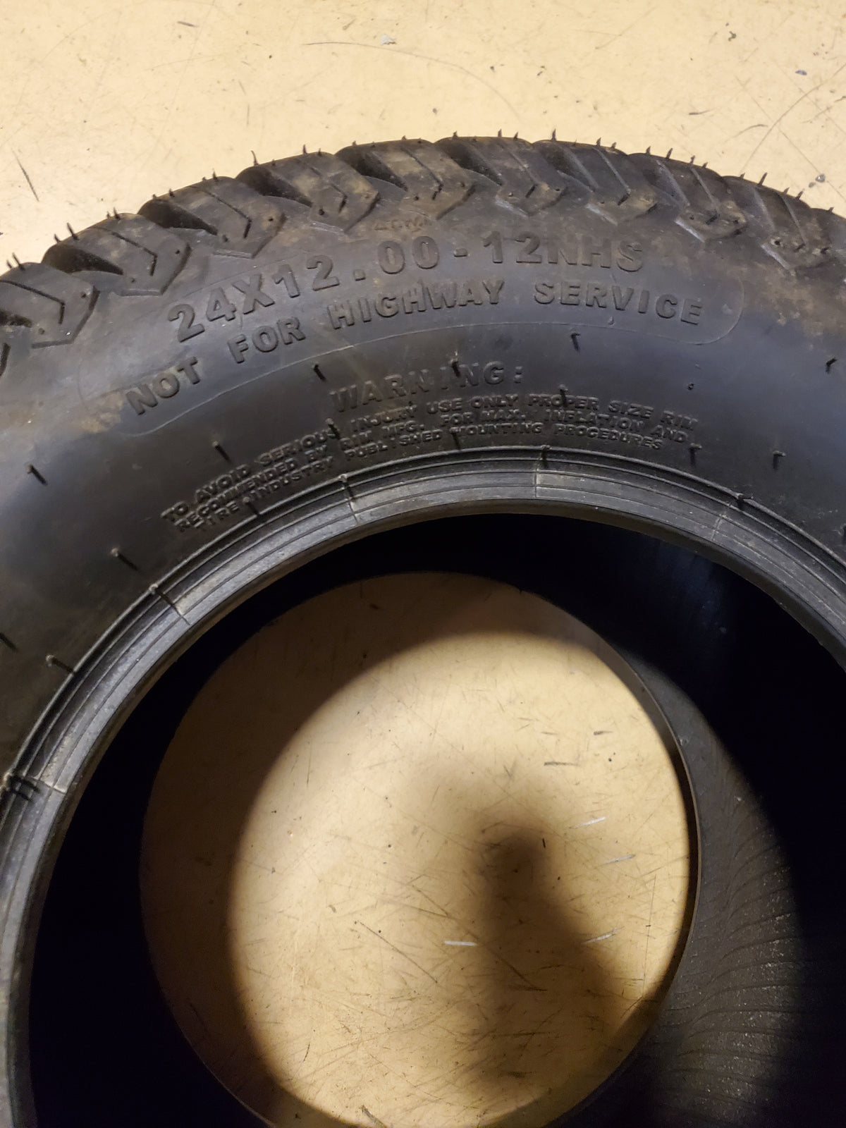 OTR LITEFOOT BSW  24 12 12 4PLY ATV/UTV TIRE T40424120012