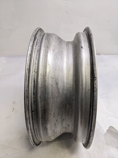 FUCHSFELGE 16X6 16X7 SET OF FOUR WHEELS FOR PORSCHE 991 BLACK SATIN CENTER W/ SILVER ANODIZED LIP USED B2