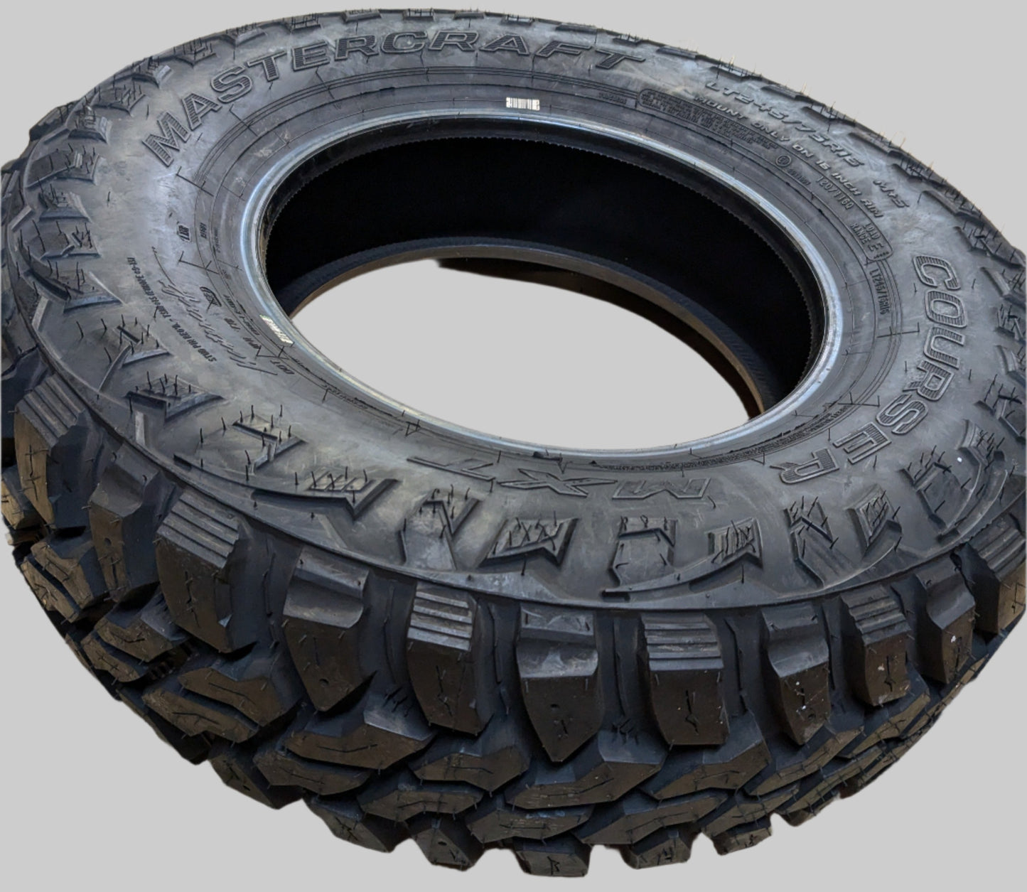 MASTERCRAFT COURSER MXT BSW LT 245 75 16 120/116Q LRE 10PLY TIRE 90000020121 MUD TERRAIN