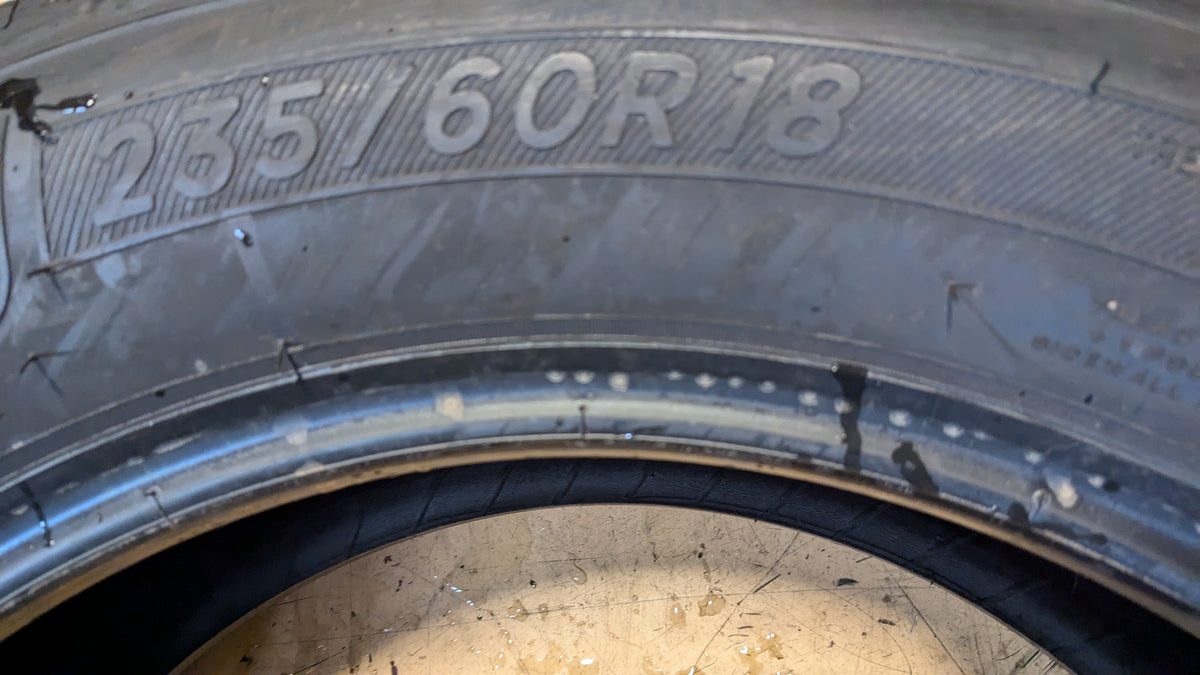 2 MICHELIN DEFENDER T+H BSW P 235 60 18 103H ALL SEASON TIRE 03640