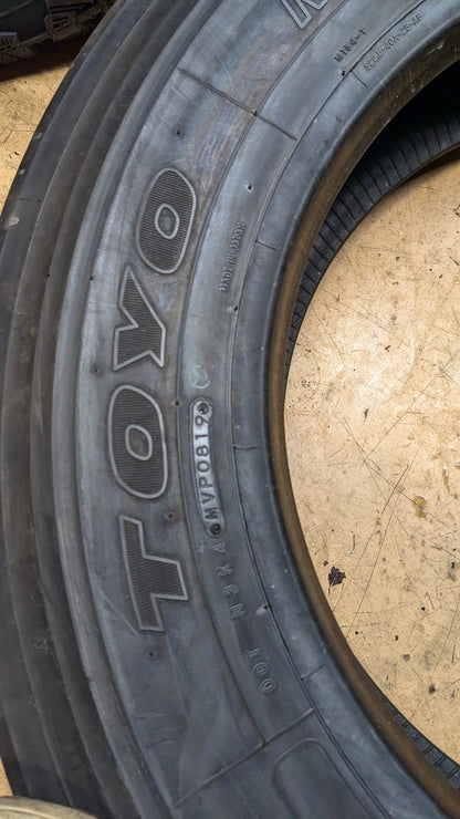 (KSL ONLY) TOYO M154 BSW LT 245 75 22.5 134/131L 14PLY ALL POSITION TIRE 548770