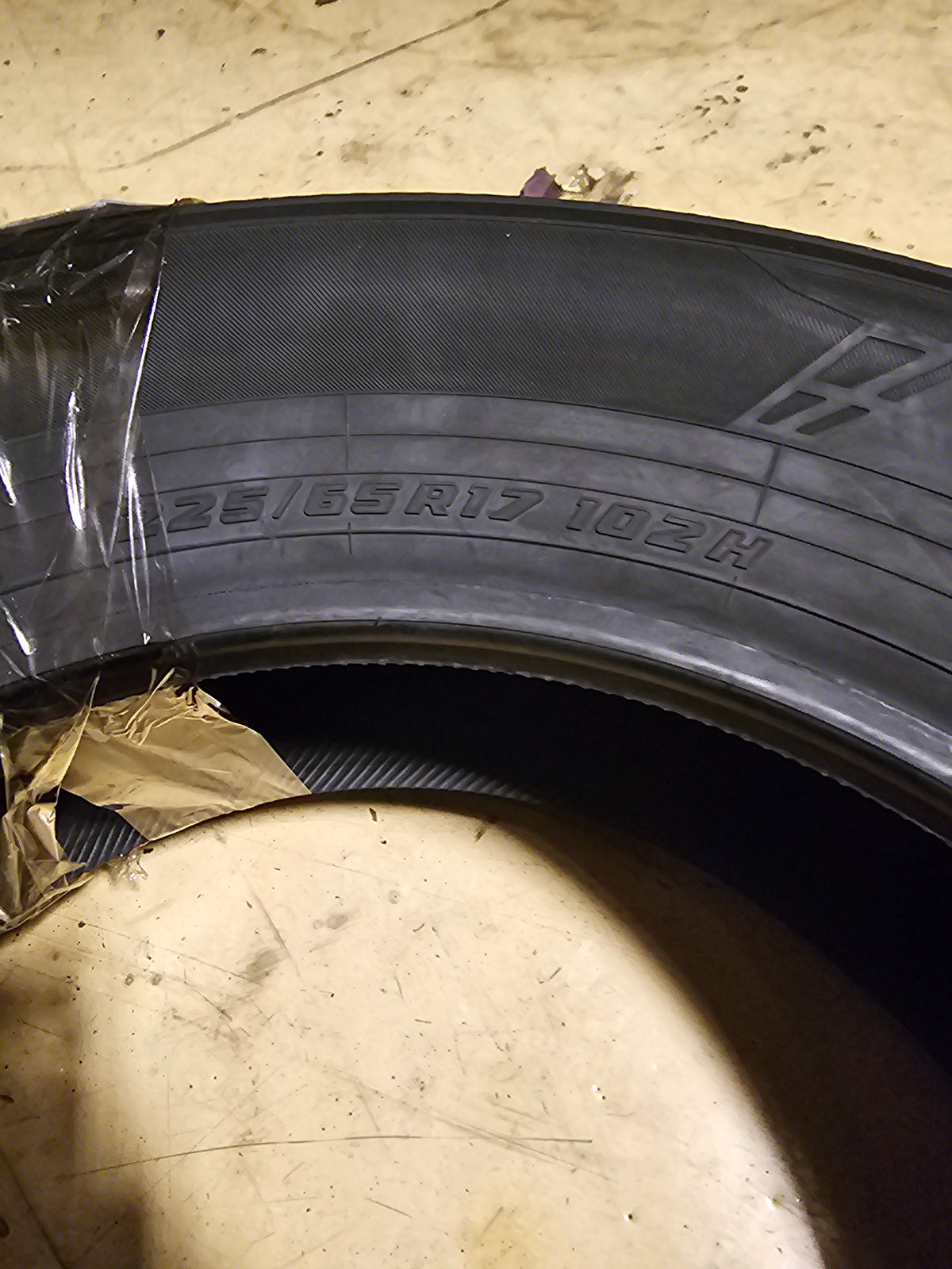 4 YOKOHAMA GEOLANDAR CV GO58 BSW P 225 65 17 102H SL ALL SEASON TIRE 110105816