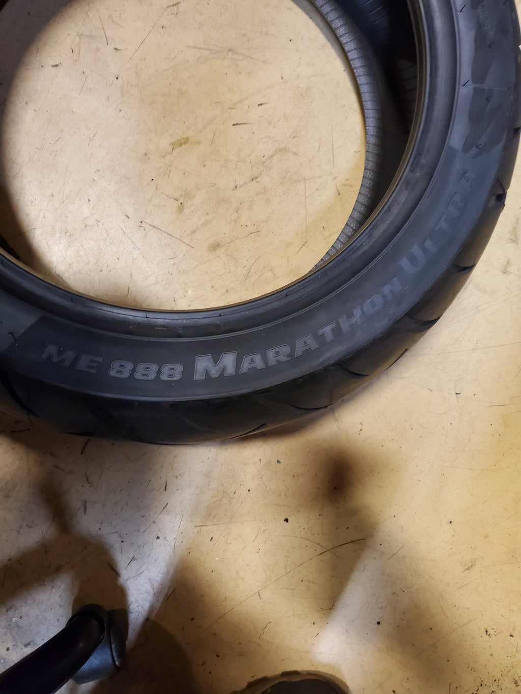 NOS METZELER ME 888 MARATHON ULTRA 180 60 16 74H REAR MOTORCYCLE TIRE 2634900