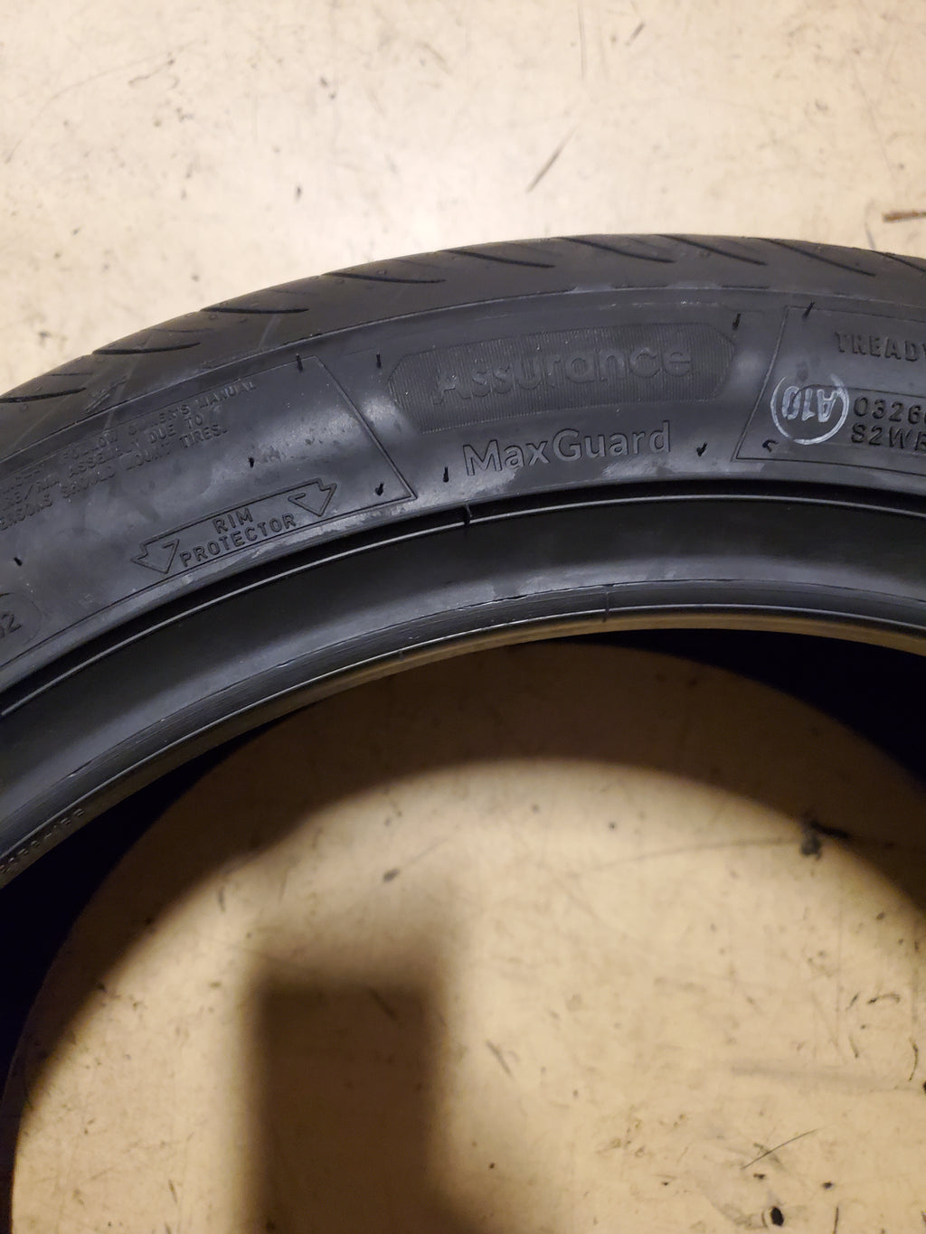 GOODYEAR ASSURANCE MAXGUARD BSW P 215 45 17 91W XL ALL SEASON TIRE 594780