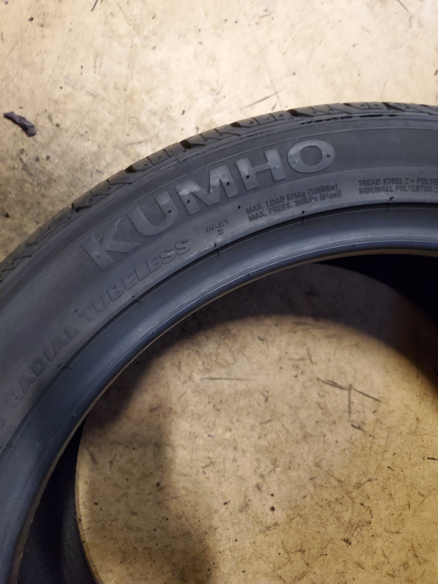 KUMHO ECSTA PA51 BSW P 245 40 17 91W PERFORMANCE TIRE 2261163