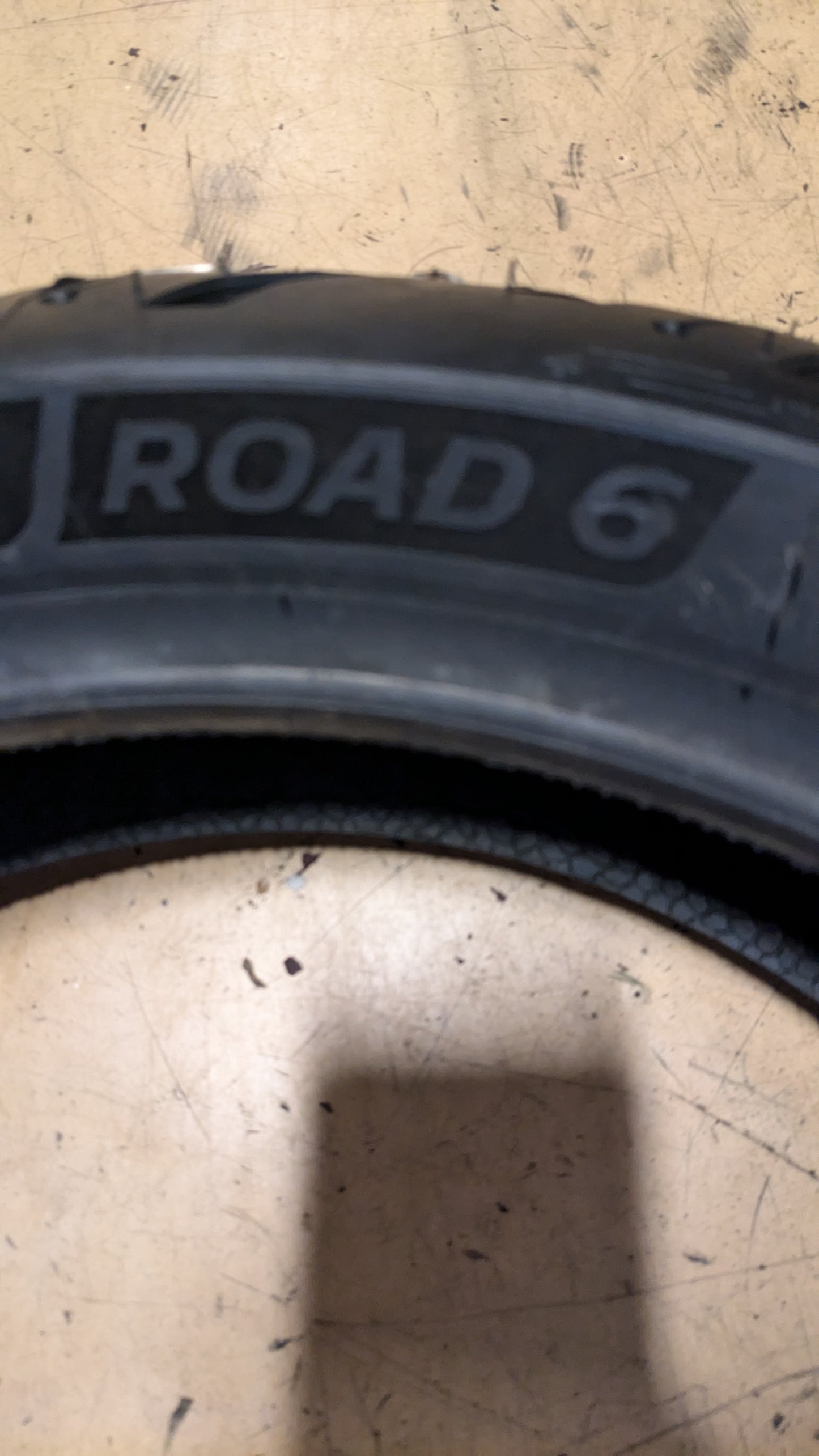 MICHELIN ROAD 6 BSW P 160 60 17 69W REAR MOTORCYCLE TIRE 19678