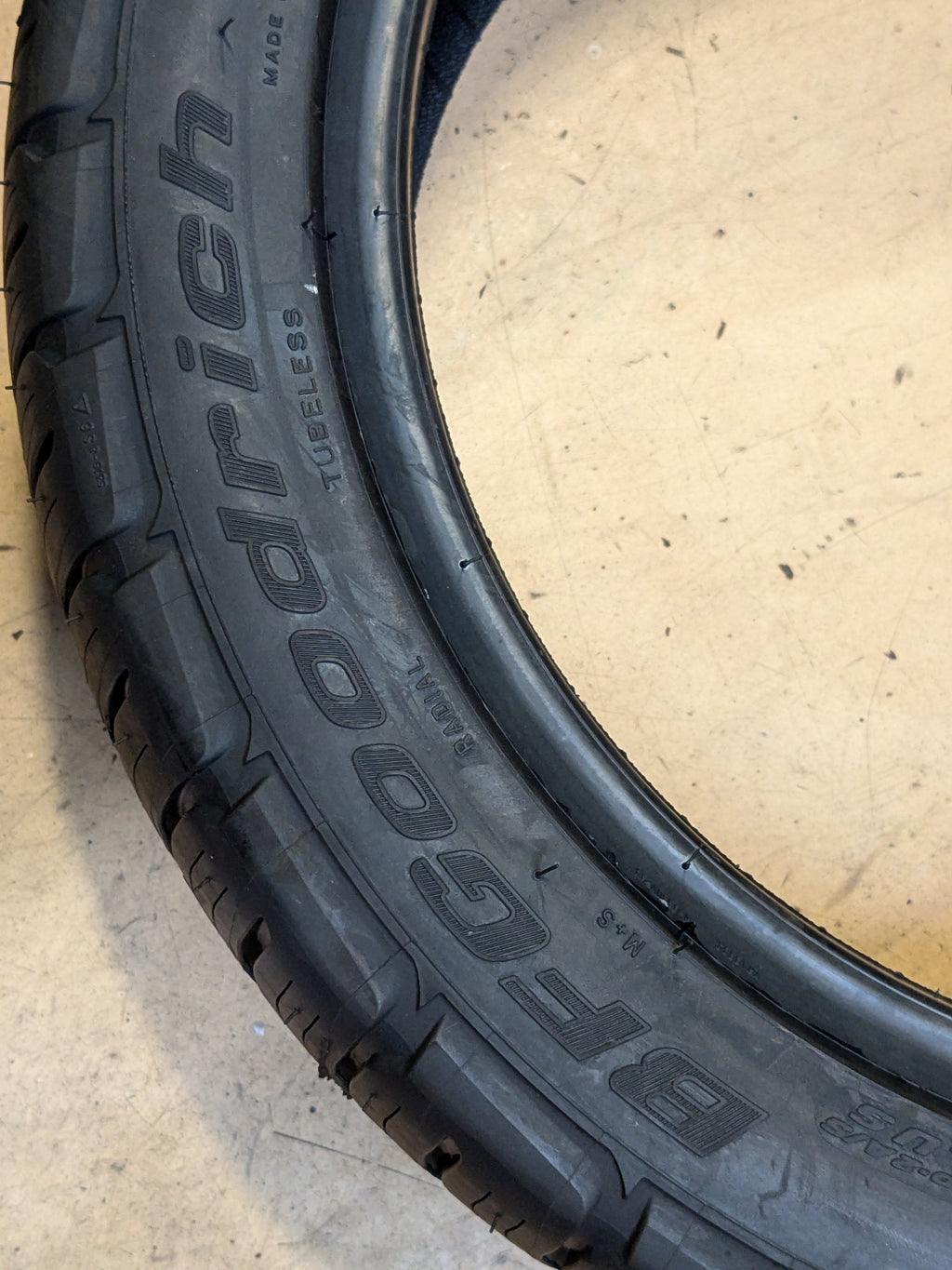 2 BFGOODRICH G-FORCE COMP-2 A/S PLUS P 225 50 18 99W XL ALL SEASON TIRE 25864