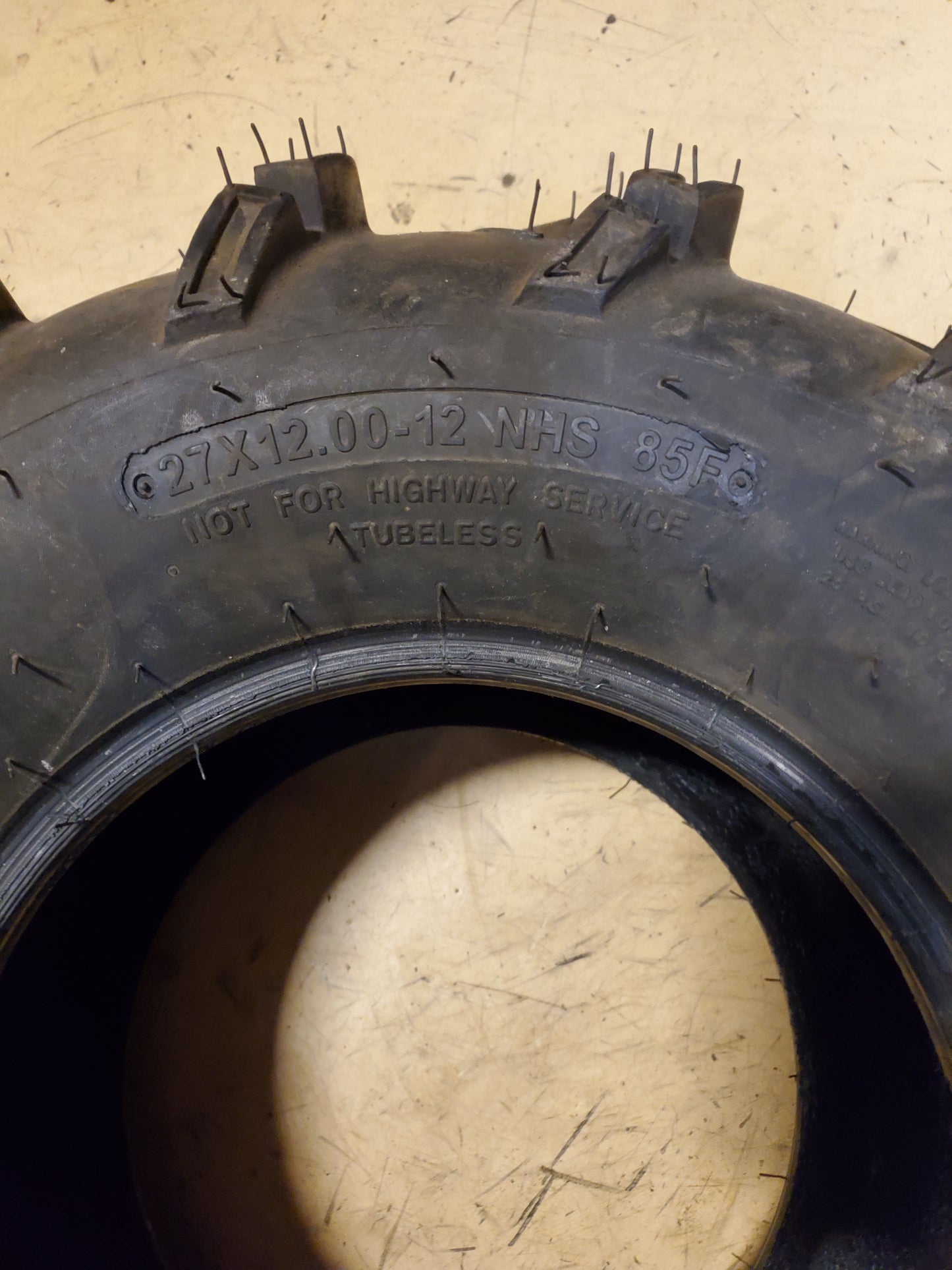 NOS ITP MUD LITE BSW  27 12 12 85F 6PLY ATV/UTV TIRE 56A347