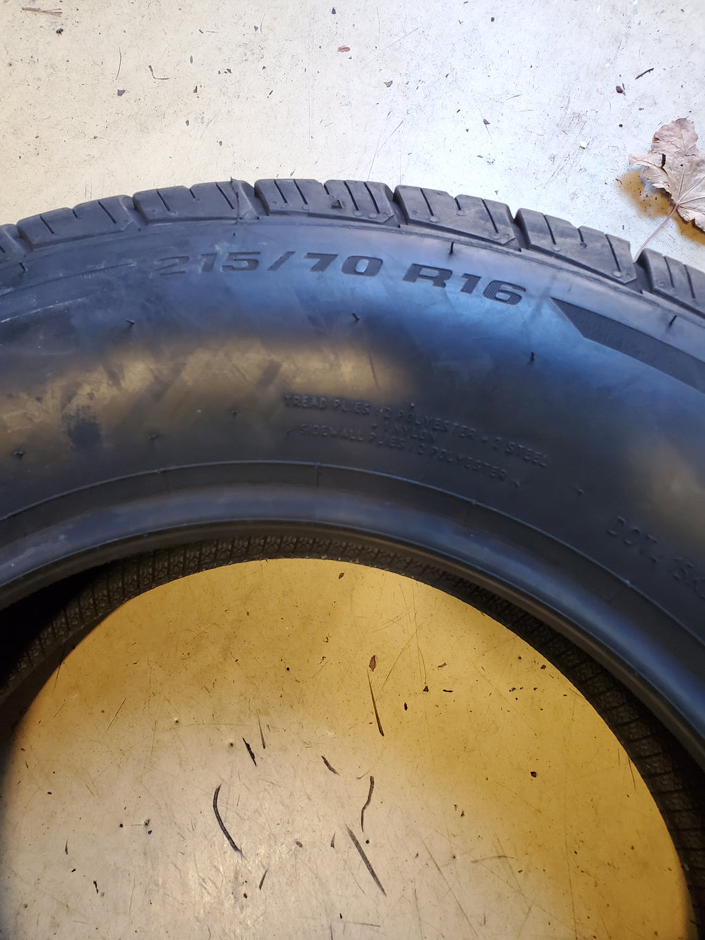 BFGOODRICH ADVANTAGE CONTROL BSW P 215 70 16 100H ALL SEASON TIRE 01041