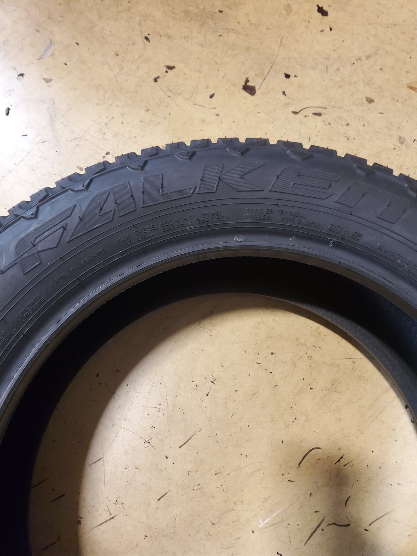 2 FALKEN WILDPEAK A/T TRAIL 01A BSW P 225 60 18 100H ALL TERRAIN TIRE 59000530