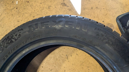 4 NEXEN WINGUARD SPORT 2 BSW P 225 55 17 101V XL WINTER TIRES 15488NXK