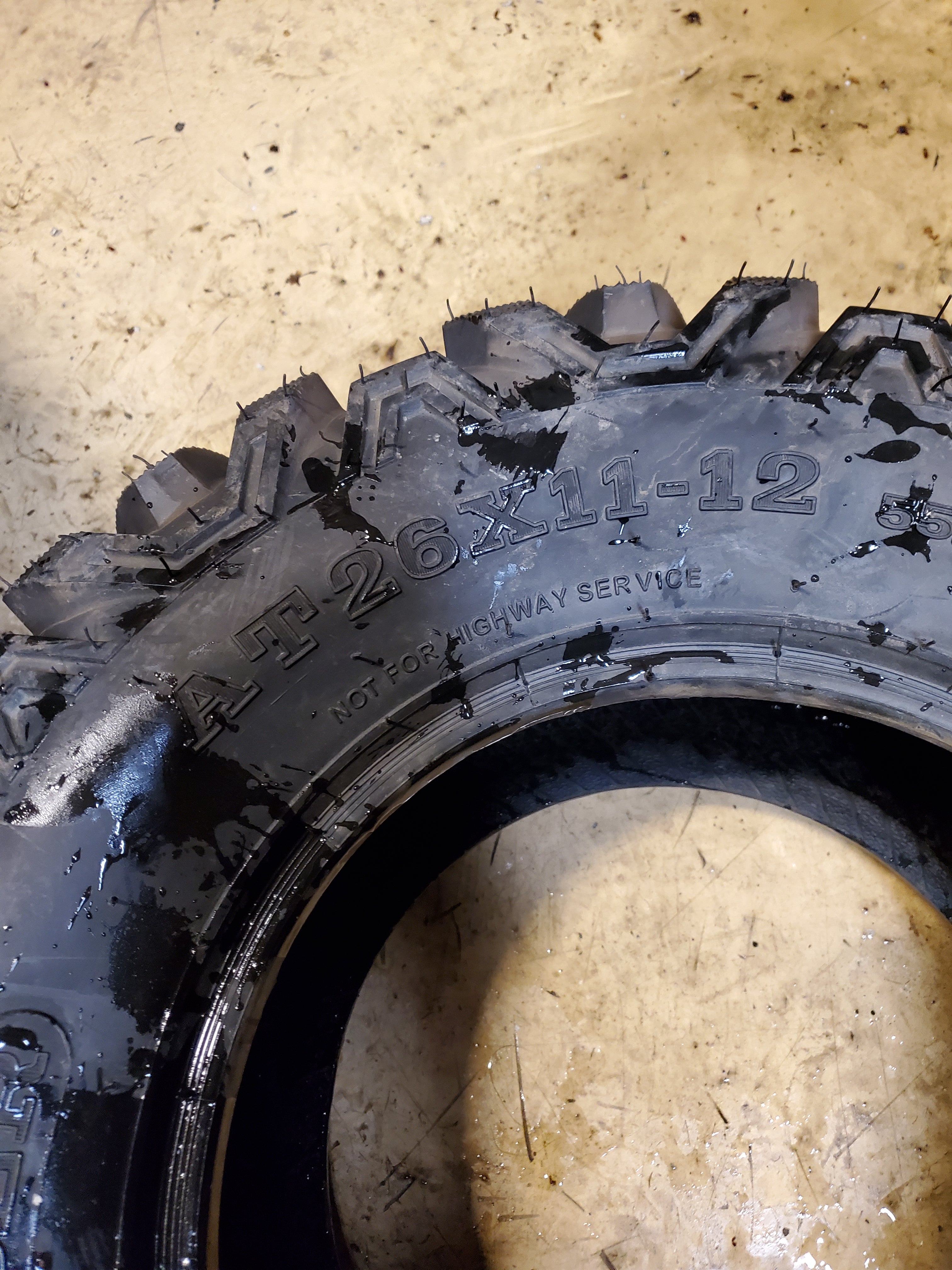 KNIGHT ROADGUIDER BSW AT 26 11 12 55F 6PLY ATV/UTV TIRE ‎10276