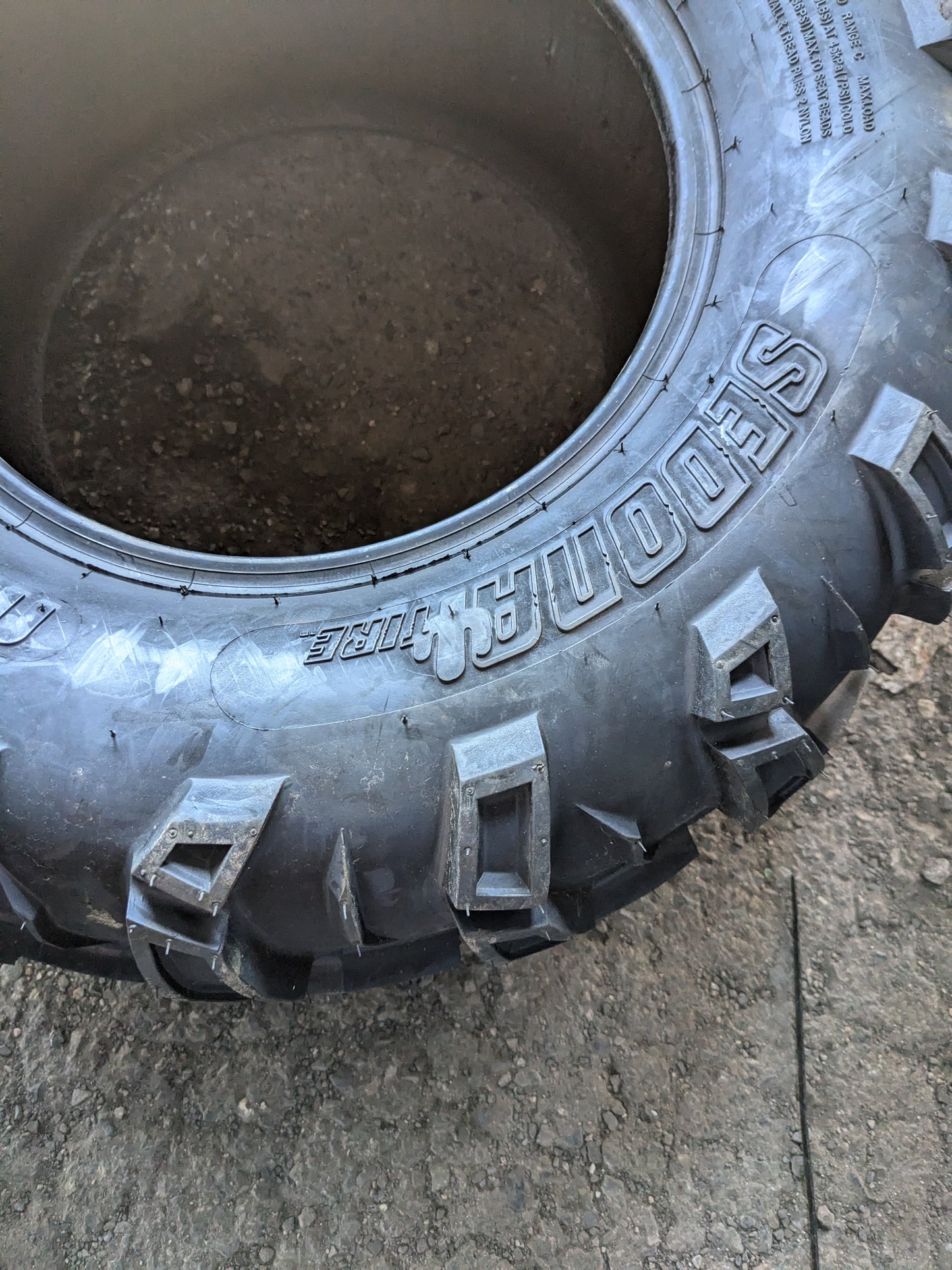 NOS SEDONA MUD REBEL AT12 BSW AT 25 10 12 50F 6PLY ATV/UTV TIRE MR251012
