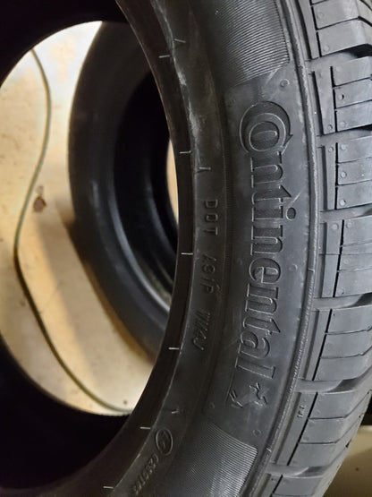 2 CONTINENTAL  CROSSCONTACT LX25 BSW P 235 50 18 97H  ALL SEASON TIRE 1557137