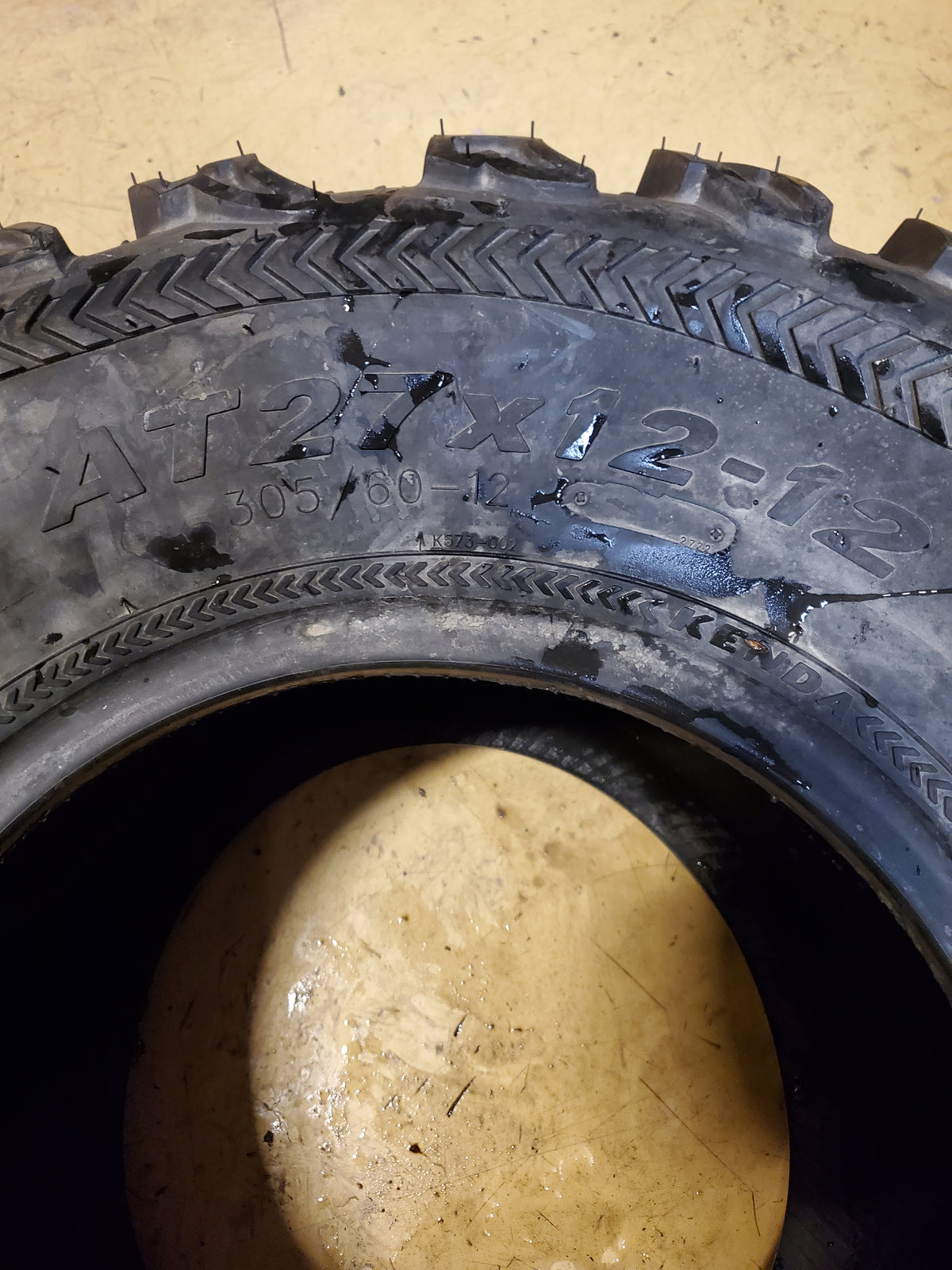 NOS KENDA BEAR CLAW EX K573 BSW P AT 27 12 12 6PLY REAR ATV/UTV TIRE 253C2024