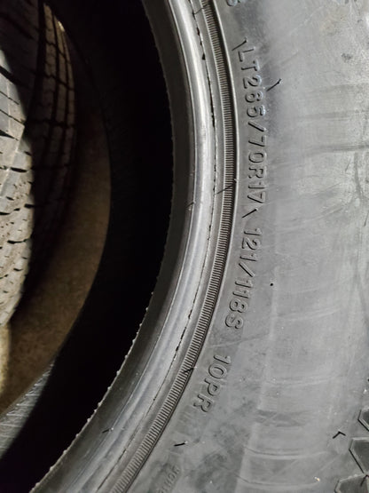 SAILUN TERRAMAX HLT BSW LT 265 70 17 121/118S 10PLY ALL SEASON TIRE 5542798