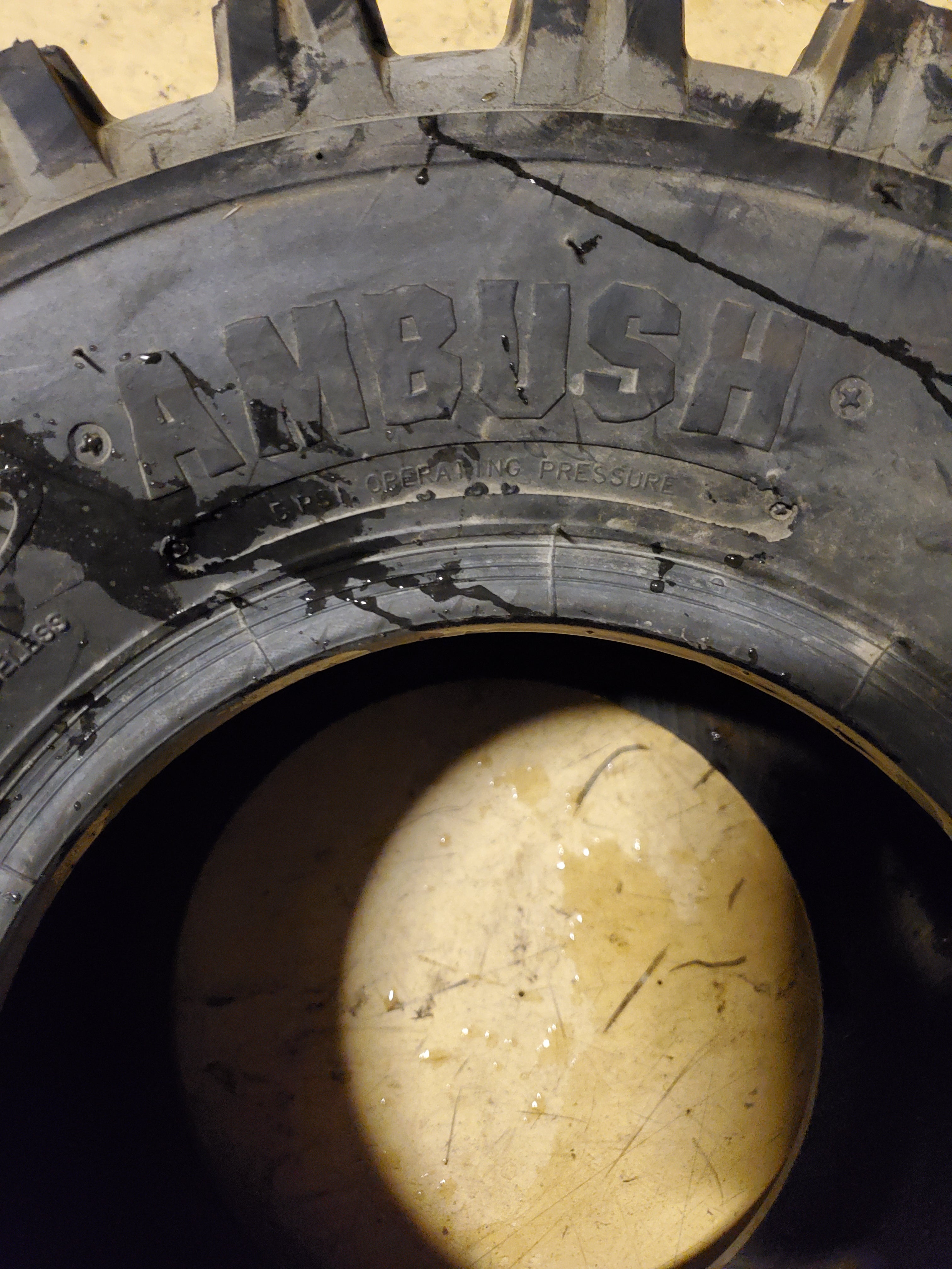NOS CST AMBUSH BSW AT 20 10 9 4PLY ATV/UTV TIRE KX6TIR01300