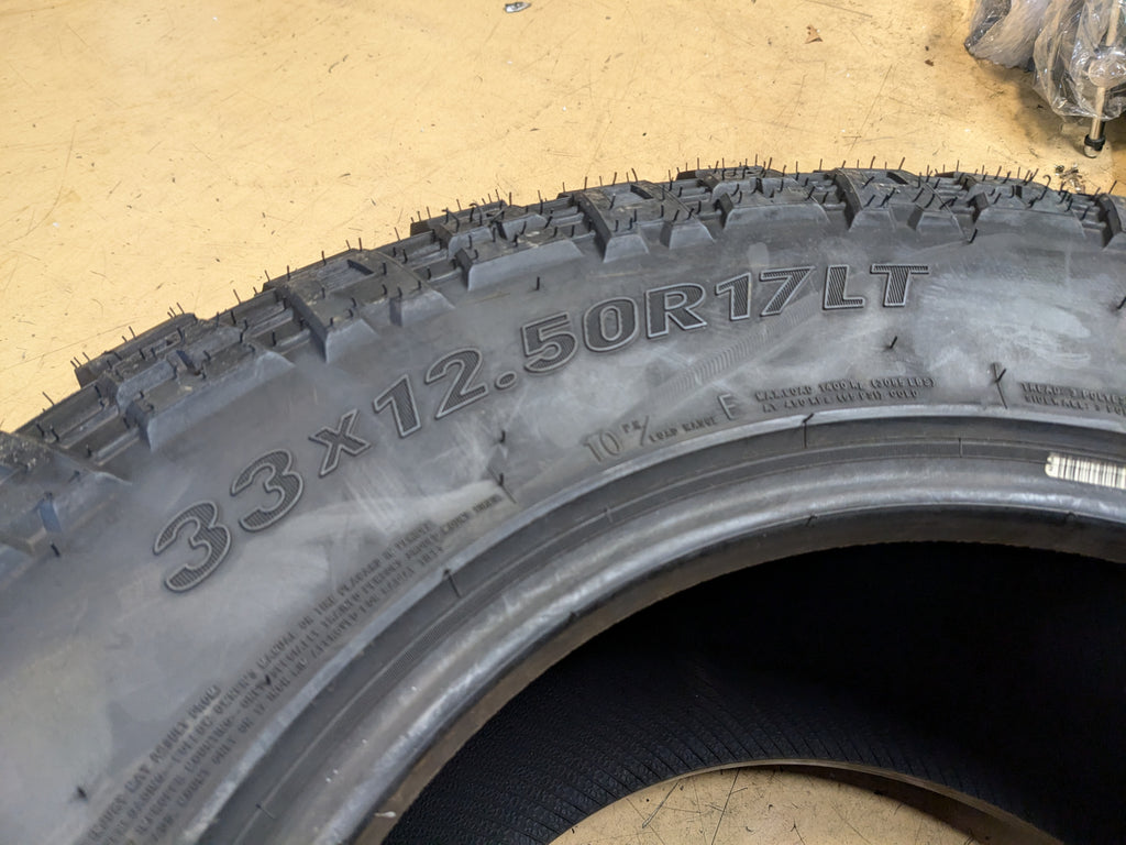 TBB TS-67 M/T BSW LT 33 12.50 17 120Q E MUD TERRAIN TIRE TBBP65181