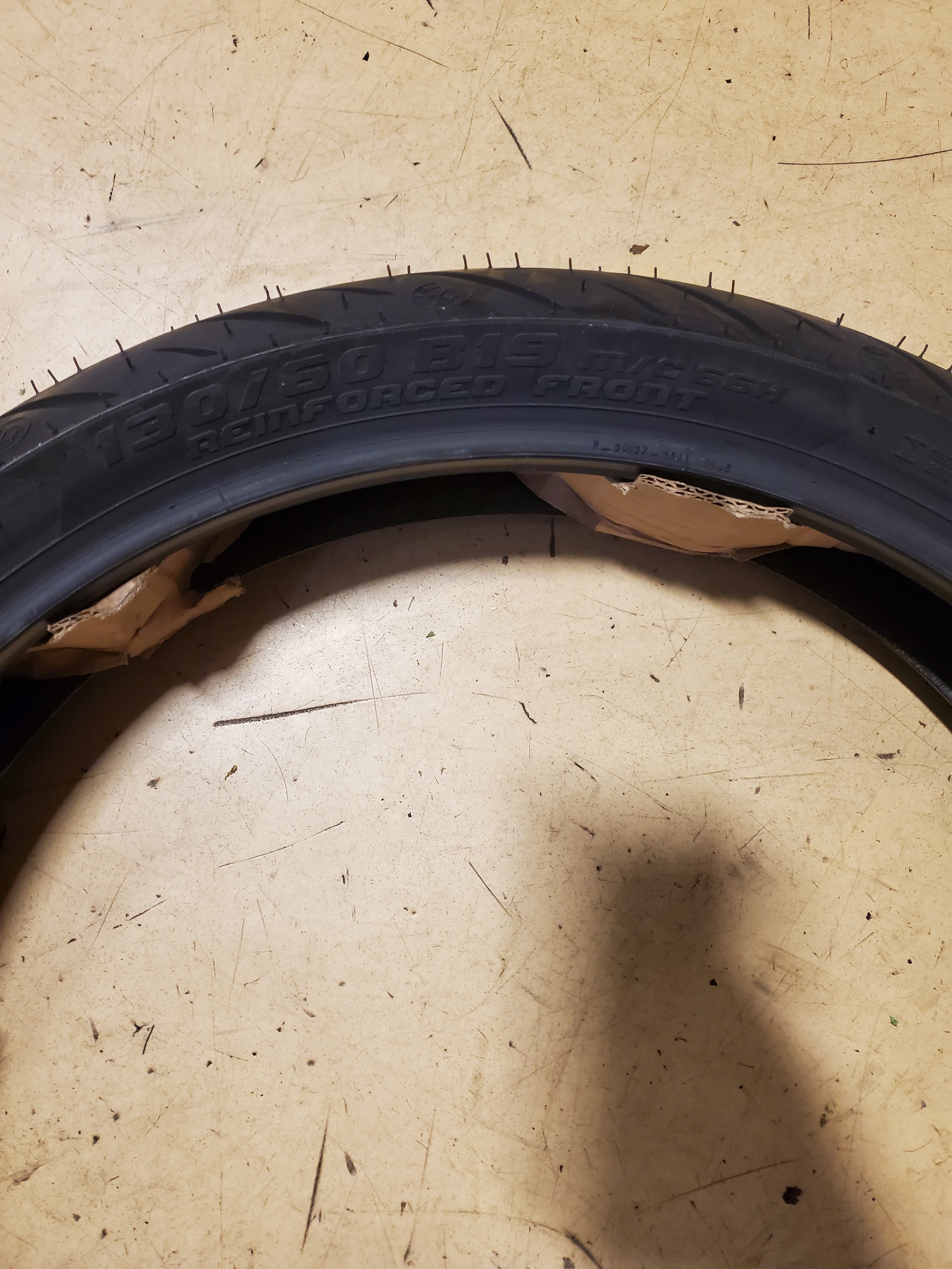 METZELER CRUISETEC BSW 130 60 19 66H FRONT MOTORCYCLE TIRE 3773300