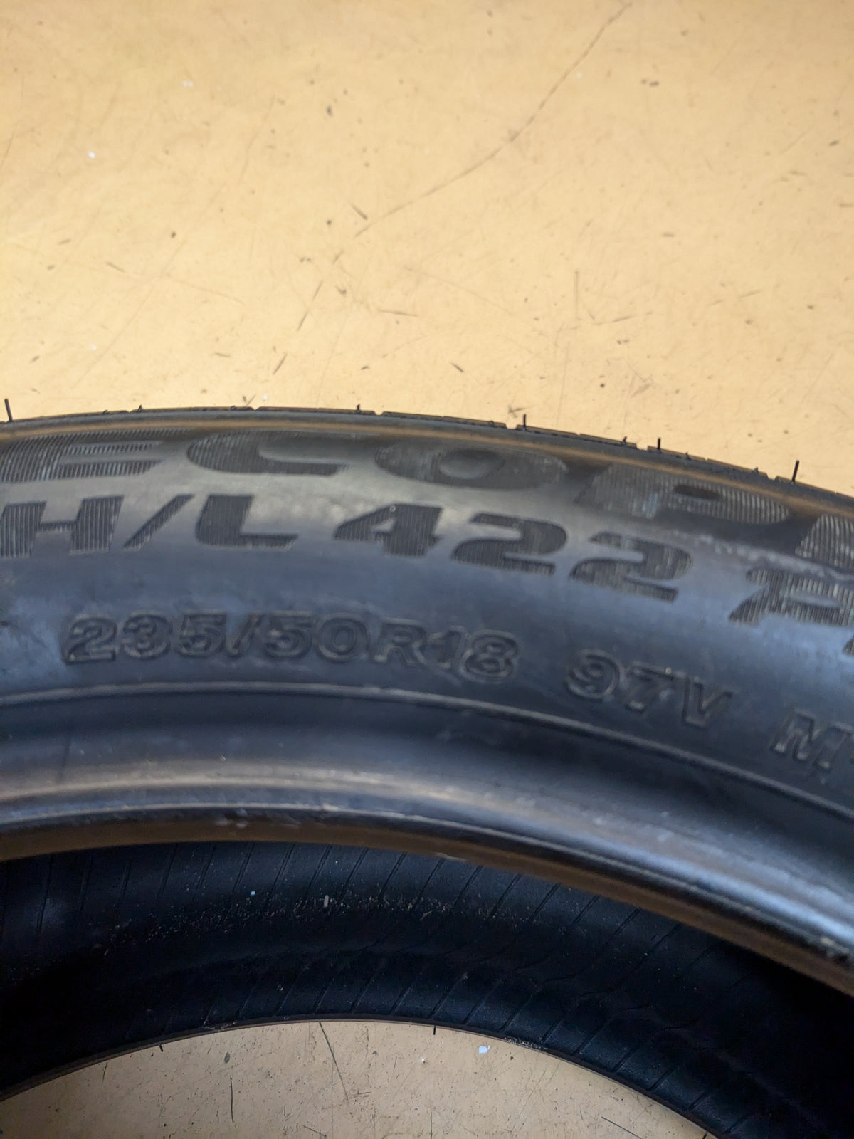 BRIDGESTONE ECOPIA HL 422 PLUS P 235 50 18 97V SL ALL SEASON TIRE 004493