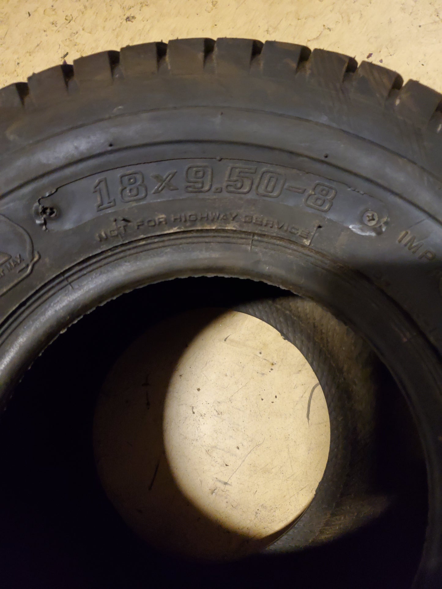 TRANSMASTER BSW 18 9.5 8 4PLY LAWN TIRE RTGG8882S