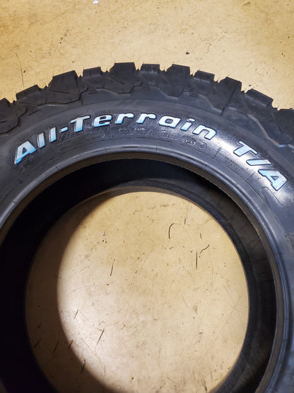 BFGOODRICH ALL-TERRAIN T/A K02 RWL LT 275 65 17 121/118S 10PLY TIRE 42347