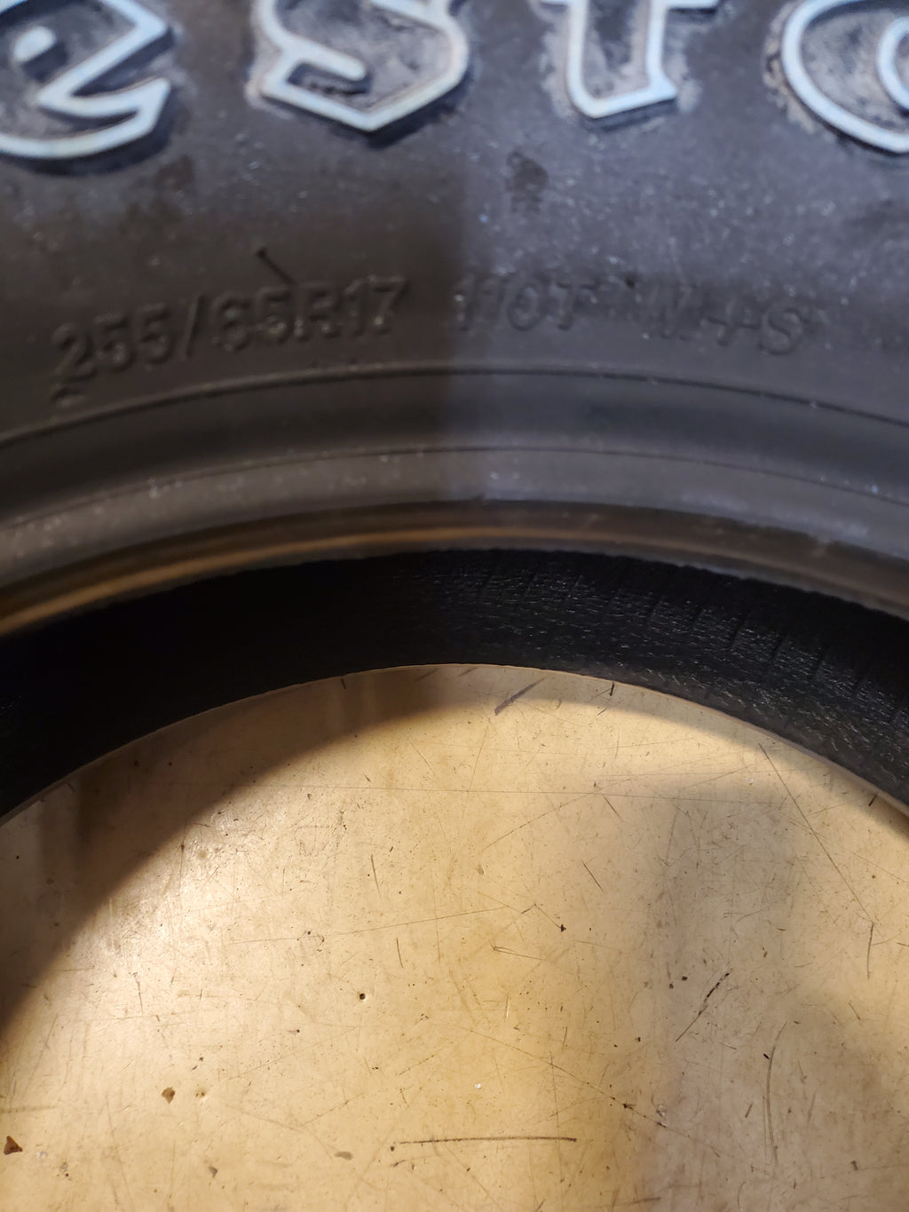 FIRESTONE DESTINATION LE3 OWL P 255 65 17 110T ALL SEASON TIRE 005372