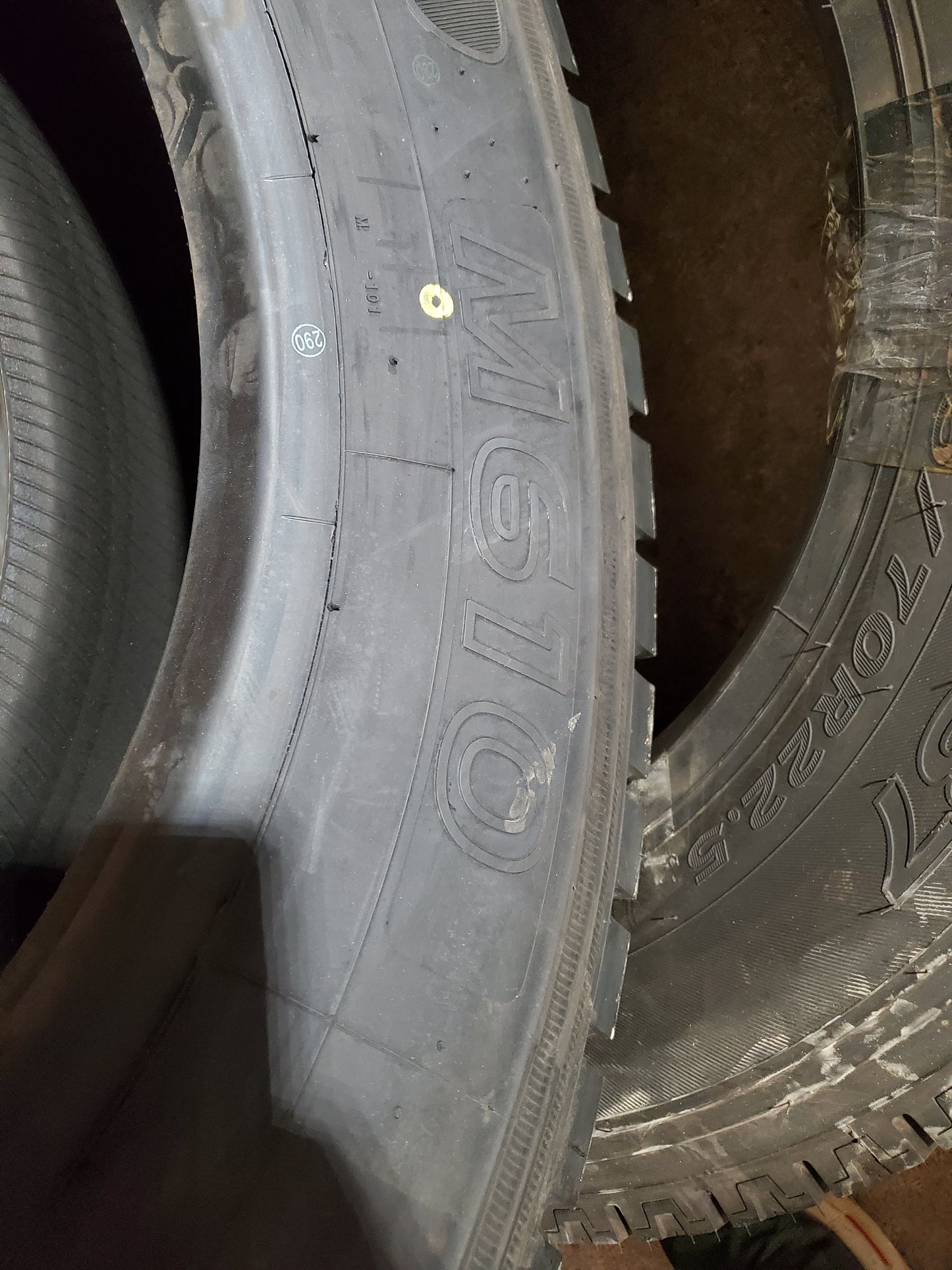 TOYO M610 BSW LT 295 75 22.5 144L 14PLY COMMERCIAL TIRE 556380