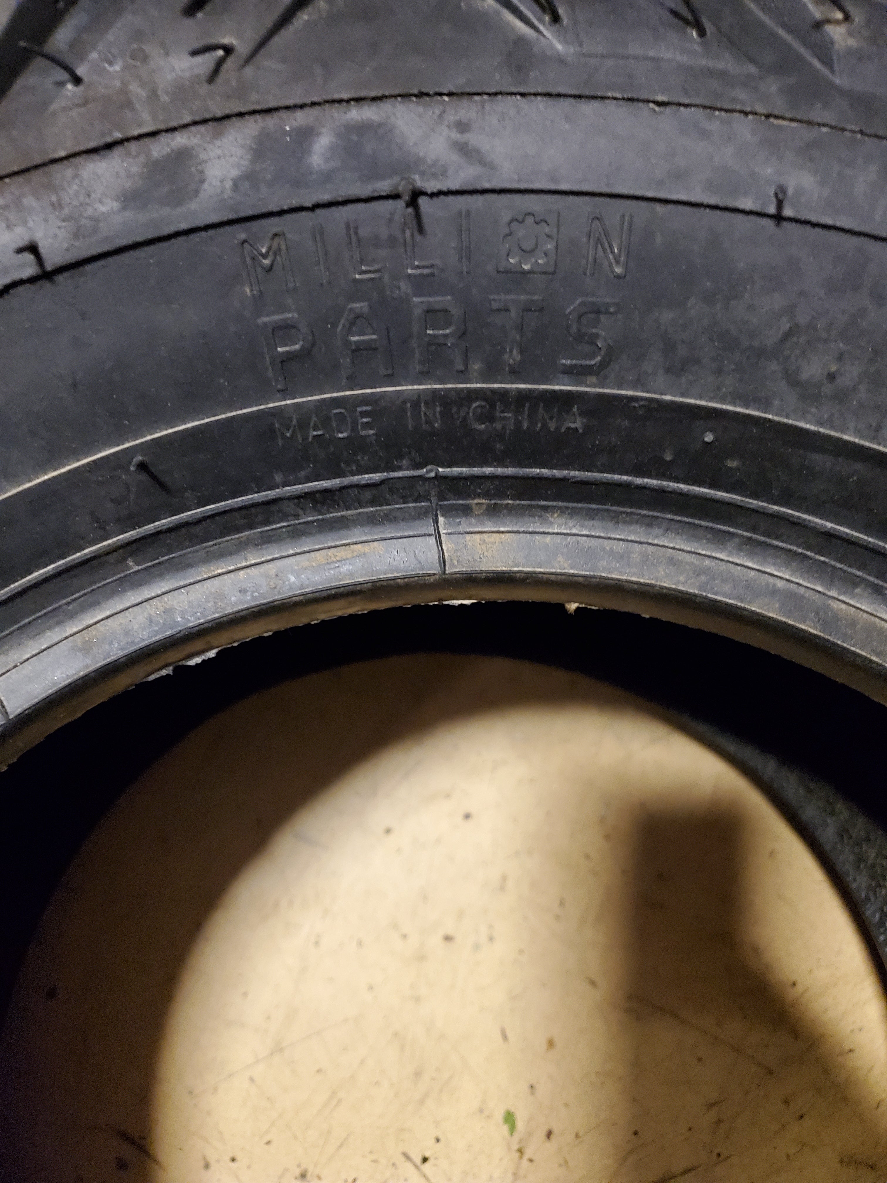 MILLION PARTS  BSW AT 25 10 12 6PLY ATV/UTV TIRE MP251012