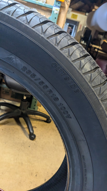 YOKOHAMA AVID ASCEND GT BSW P 235 55 18 100V SL ALL SEASON TIRE 110132739