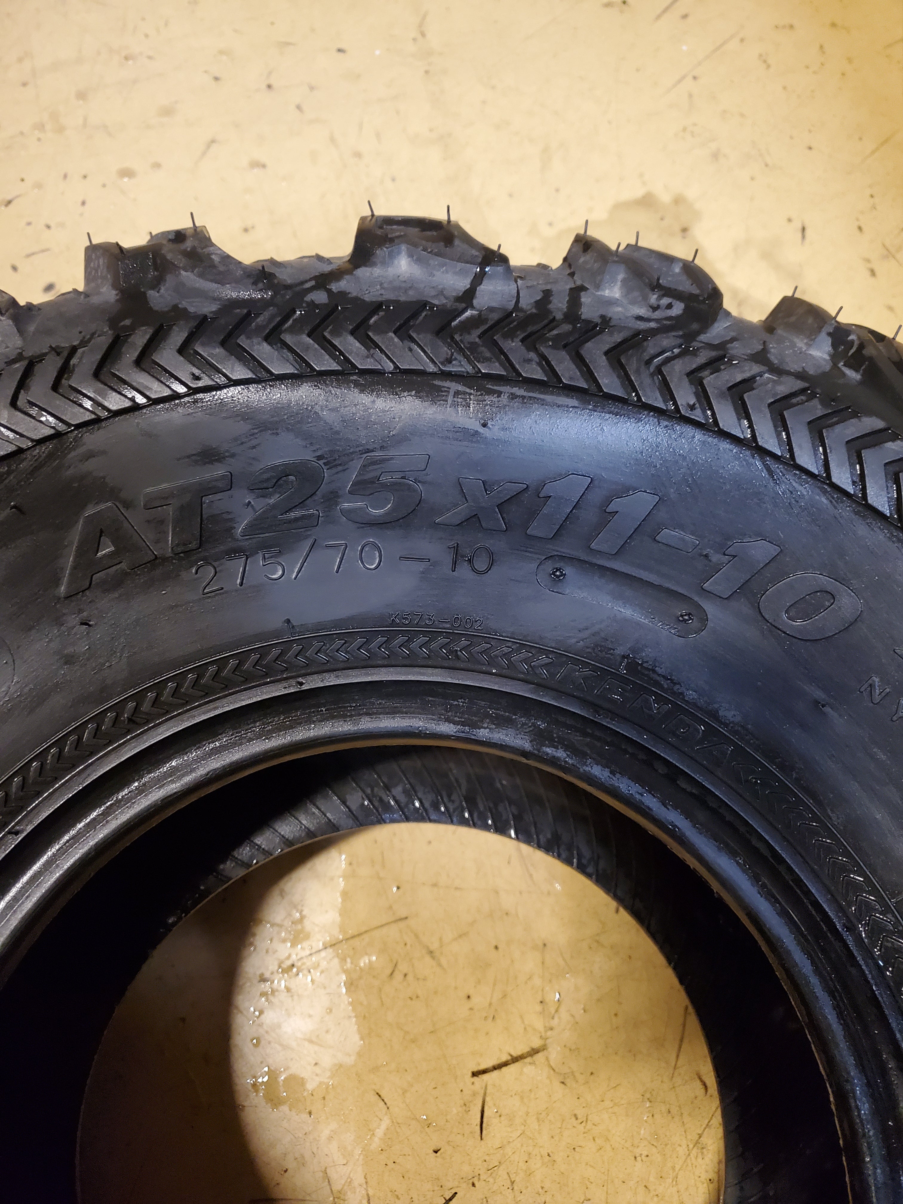 KENDA BEAR CLAW EX BSW P AT 25 11 10 6PLY ATV/UTV TIRE 235X2094