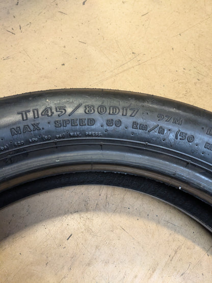 NOS GOODYEAR CONVENIENCE SPARE BSW T 145 80 17 97M TEMPORARY/COMPACT TIRE 818001262