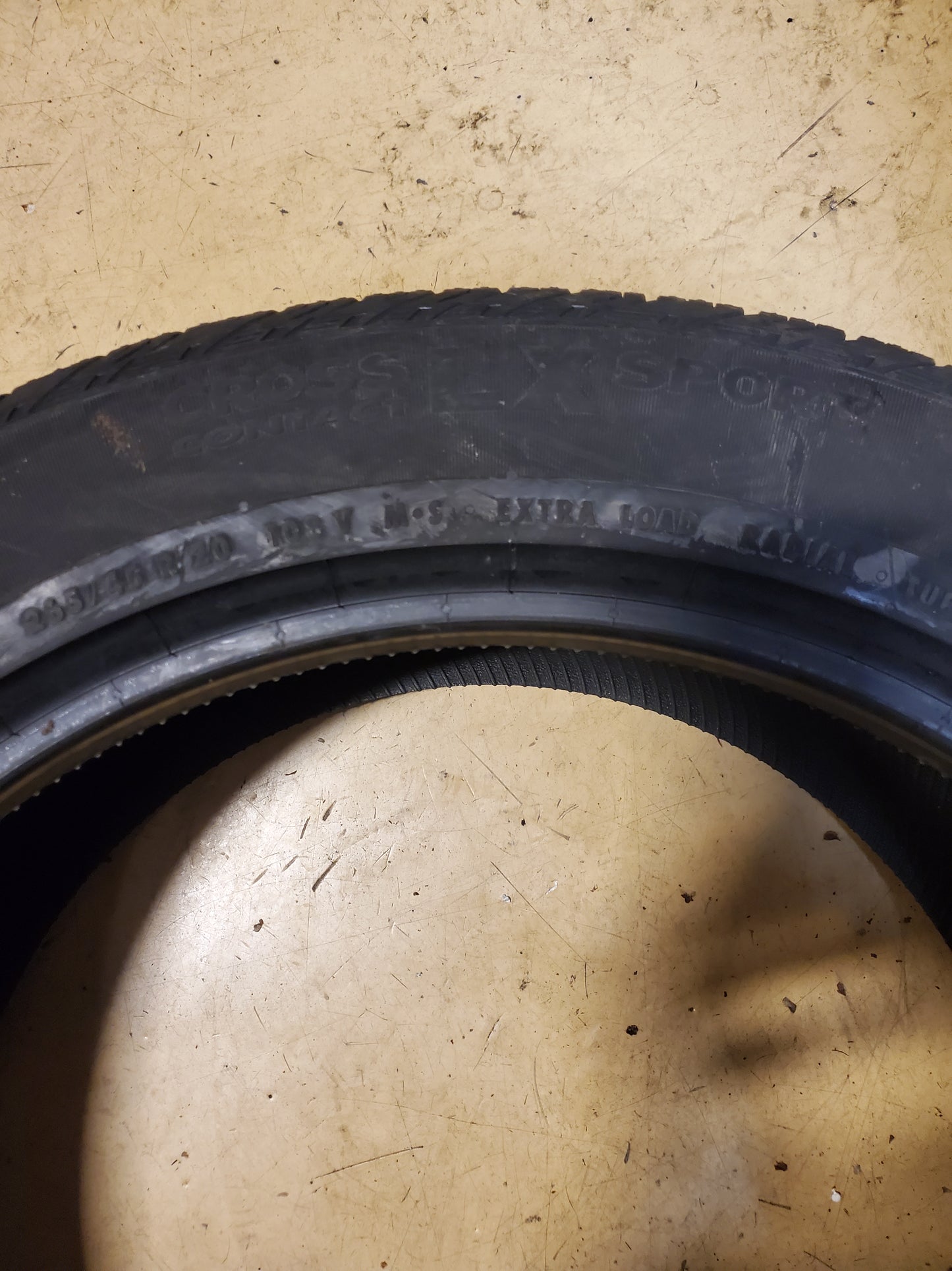 CONTINENTAL CROSSCONTACT LX SPORT T1 FOAM P 265 45 20 108V XL TIRE 03547450000