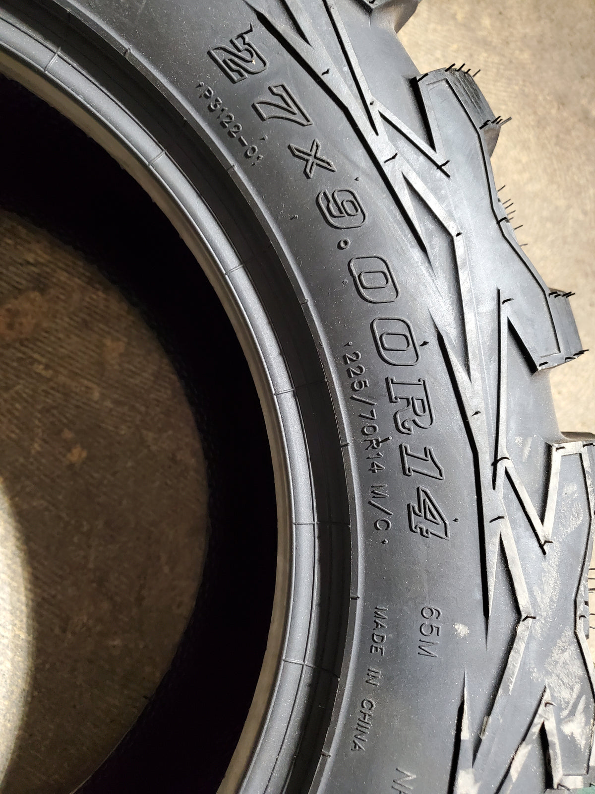 TUSK MEGABITE BSW AT 27 9 14 65M 8PLY ATV/UTV TIRE 203271017068D19F64C8