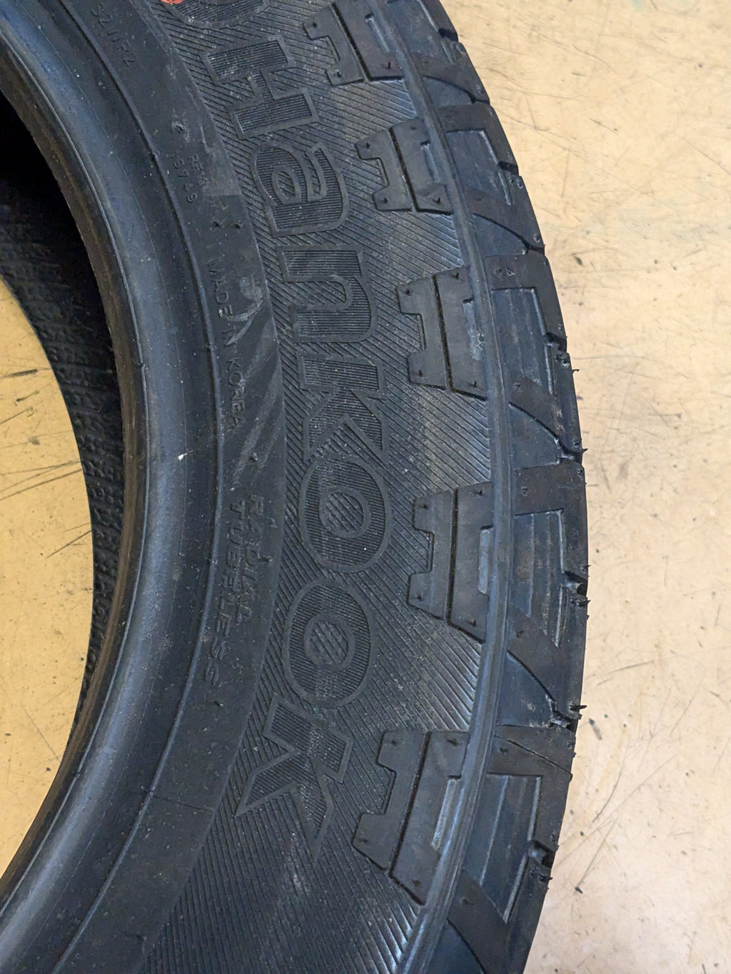 HANKOOK DYNAPRO AT2 TPC SPEC BSW P 225 60 17 99H SL ALL TERRAIN TIRE 1025783