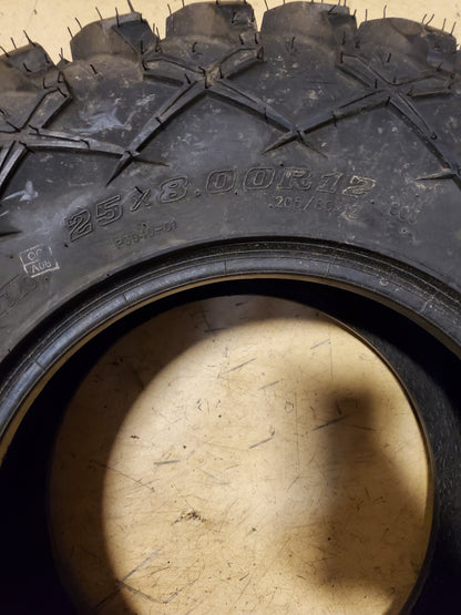NOS TUSK TERRABITE BSW  25 8 12 60J 8PLY ATV/UTV TIRE 123160930210019