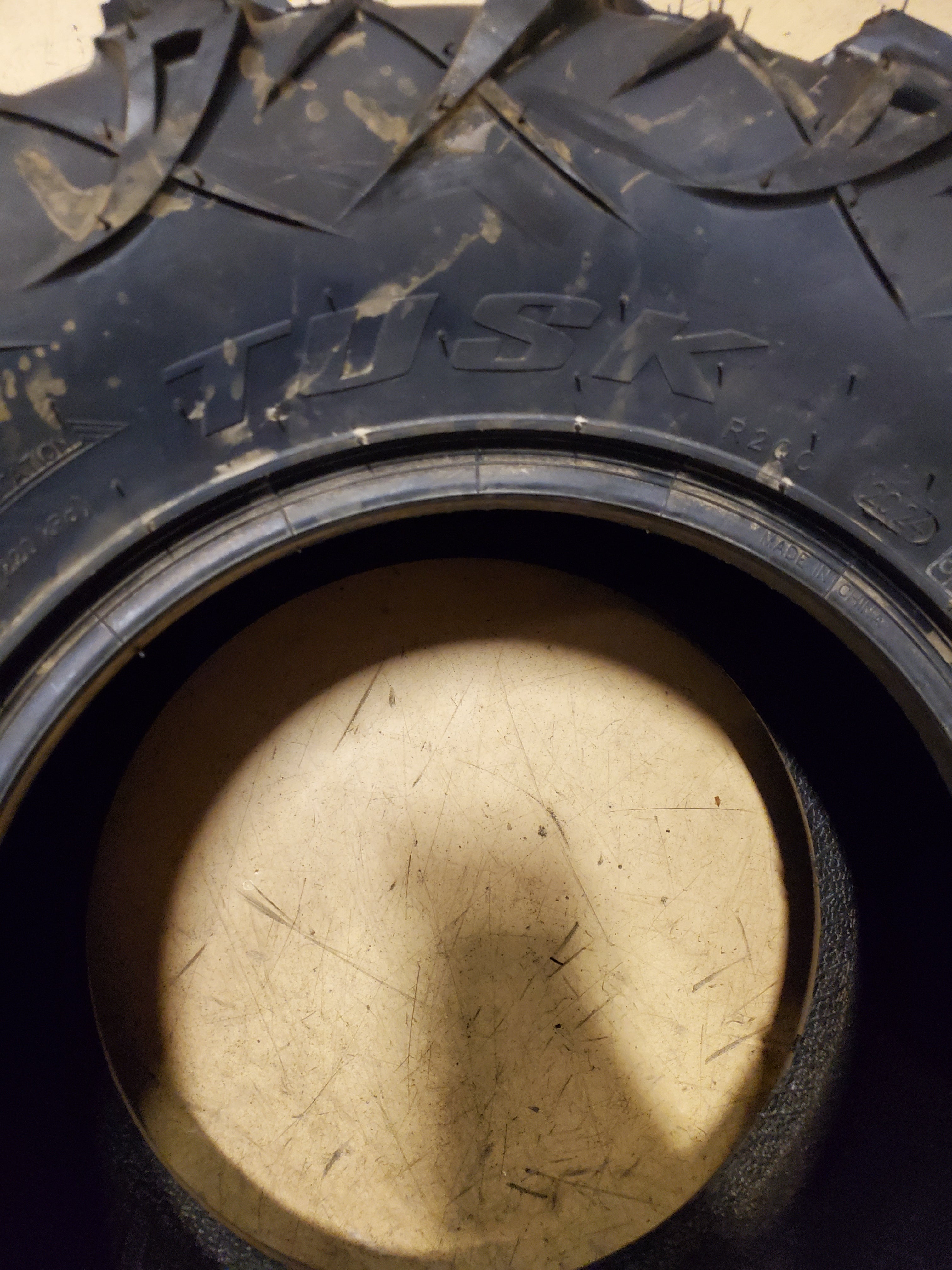 TUSK MUD FORCE BSW AT 25 10 12 50J ATV/UTV TIRE 1867490002