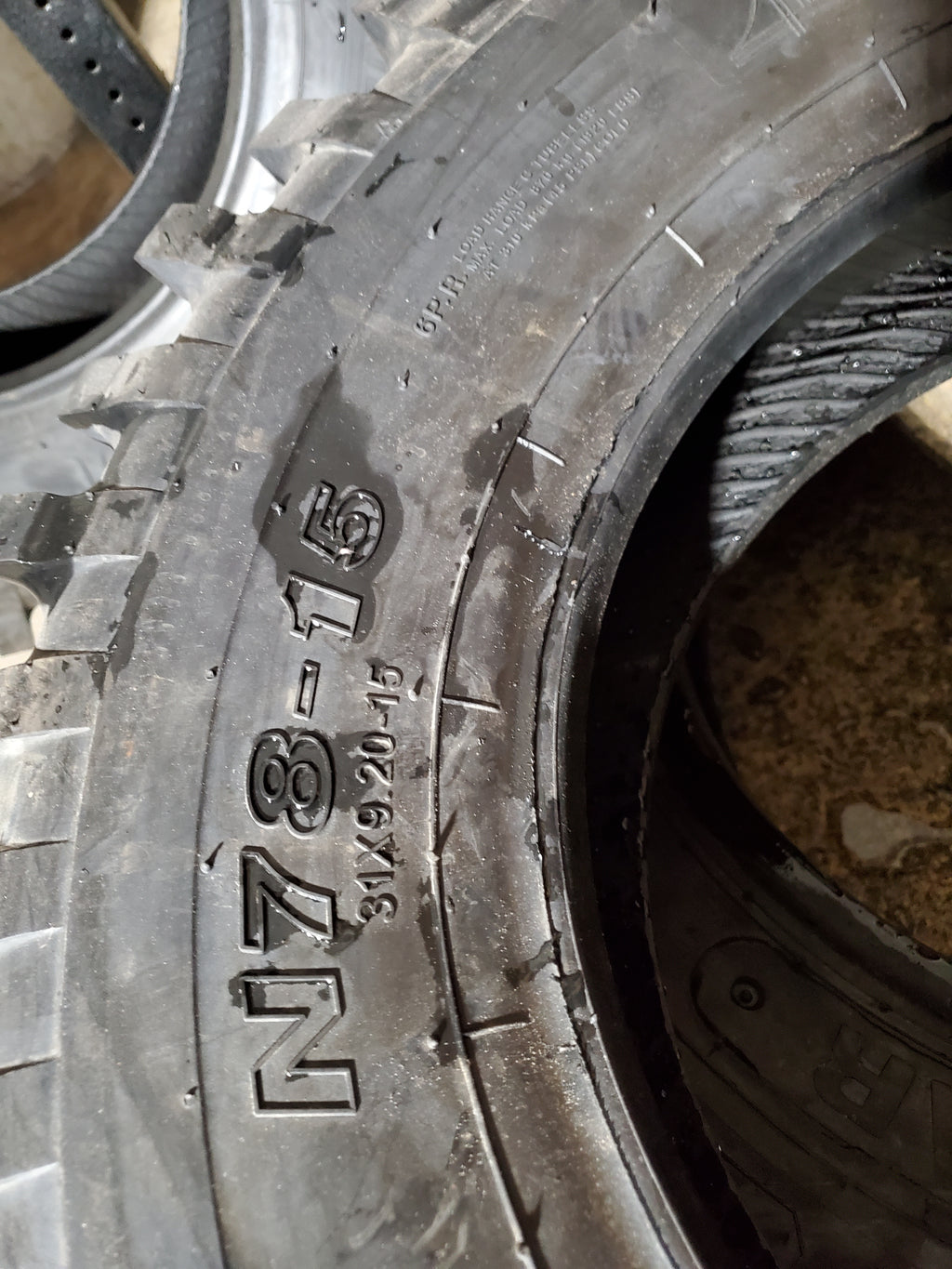 BUCKSHOT MUDDER N78-15 BSW AT 31 9.2 15 6PLY ATV/UTV TIRE BT7815